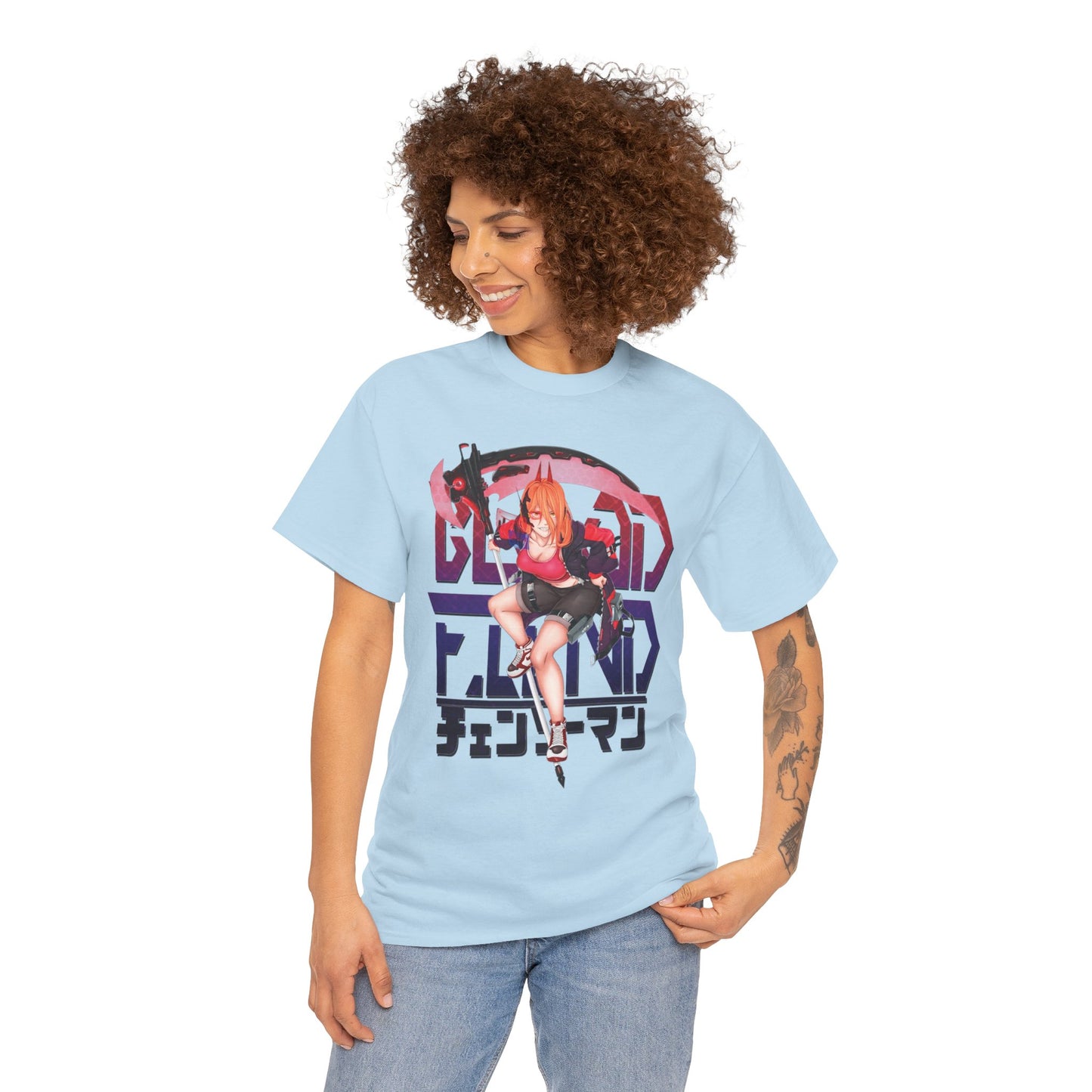 Blood Fiend Power III Unisex Heavy Cotton T-Shirt | Chainsaw Man Anime Tee