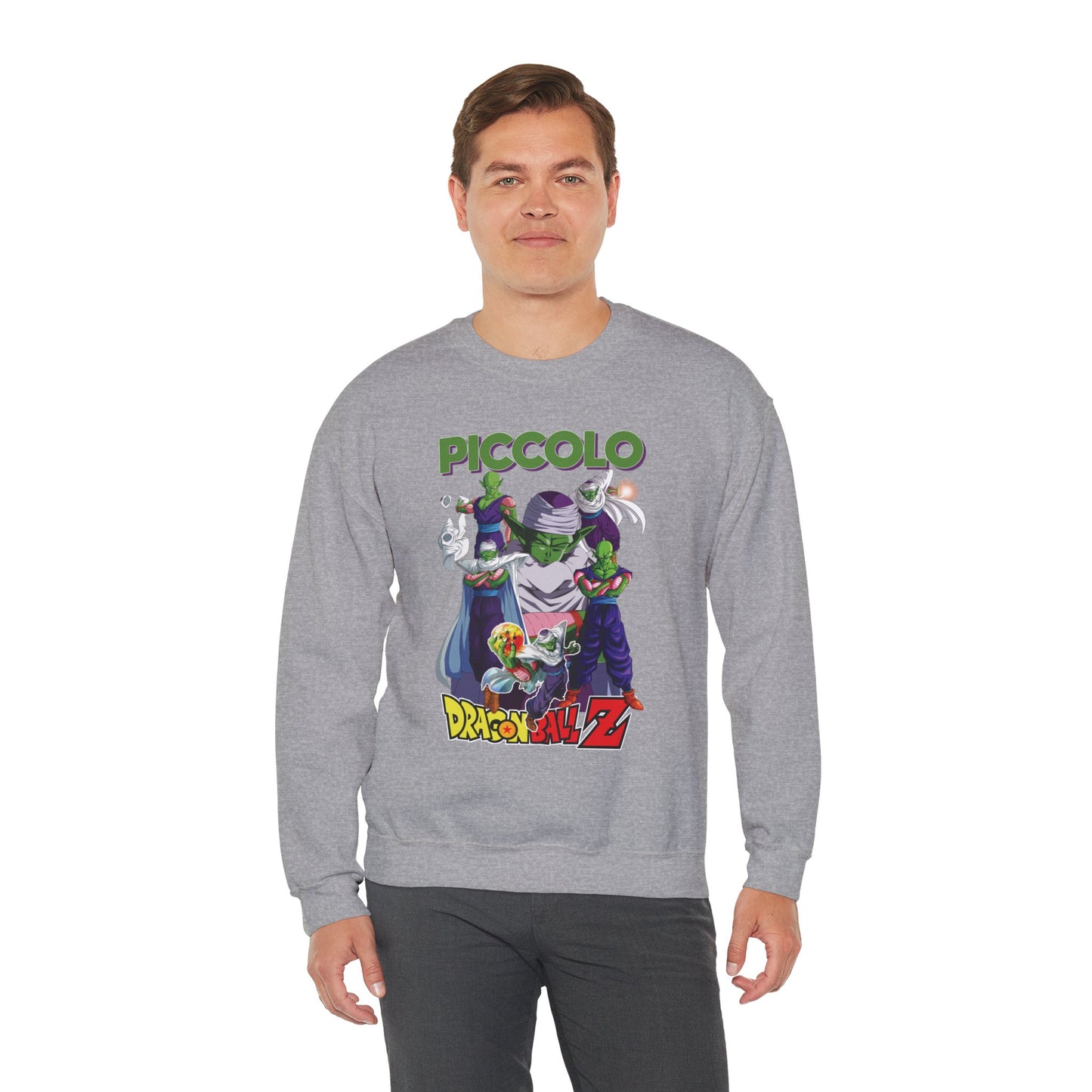 Piccolo “Namekian Pride” Unisex Heavy Crewneck | Dragon Ball Z Streetwear Sweatshirt