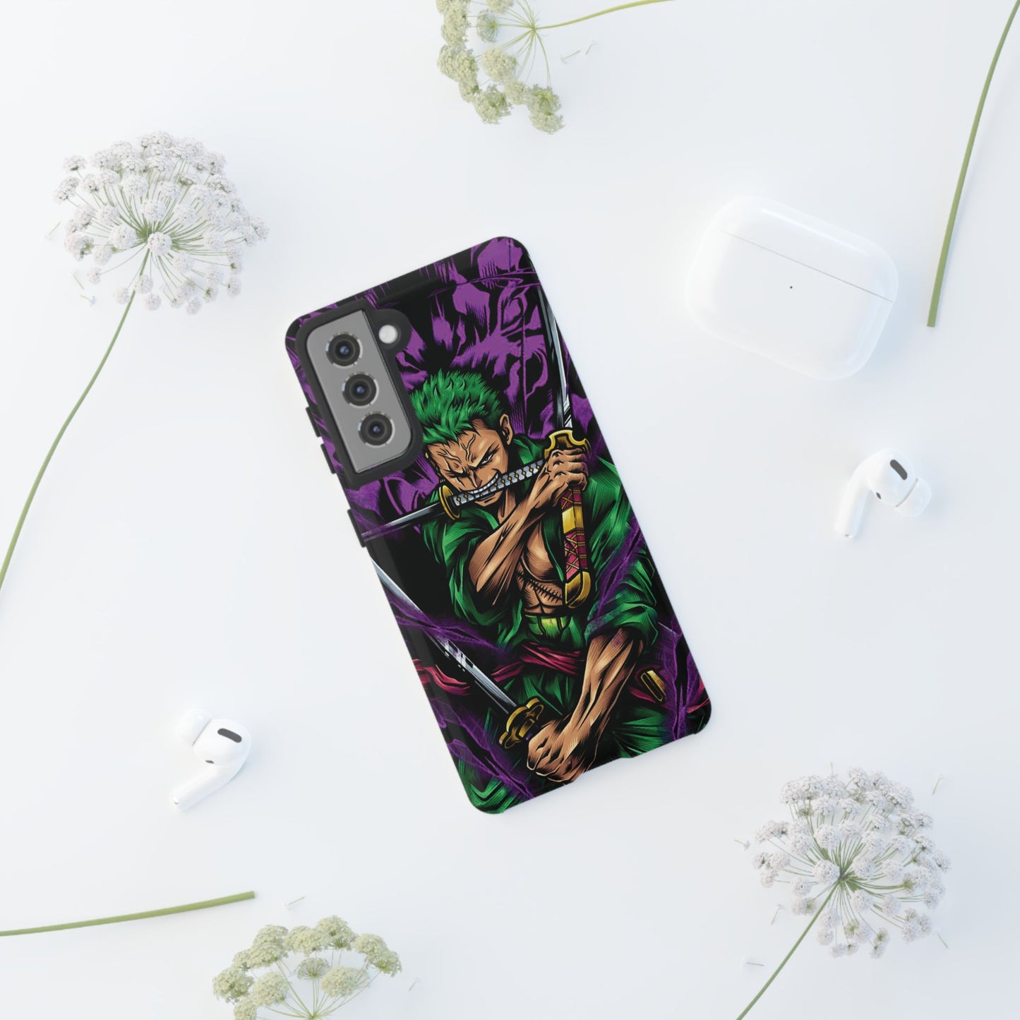 Demon Aura Zoro Double Layered Phone Case