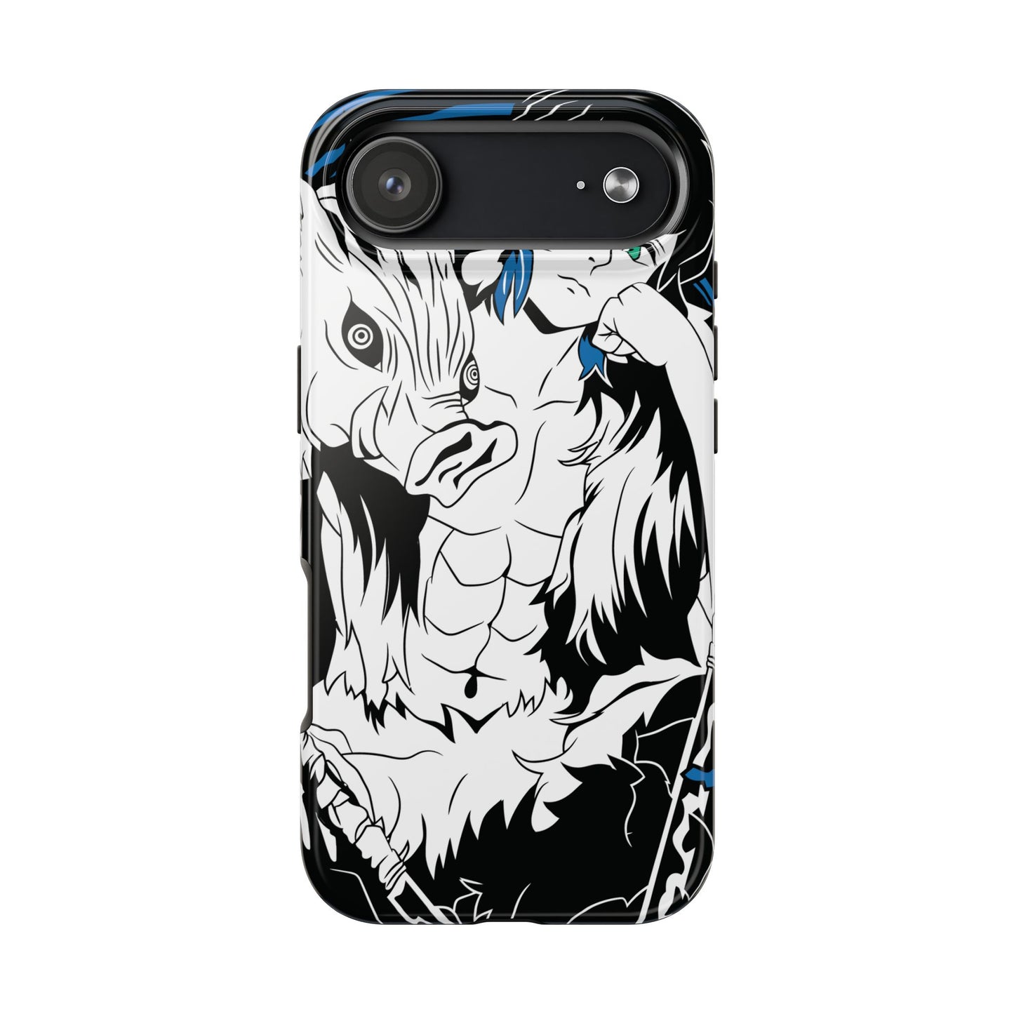 Inosuke Double Layered Phone Case| Demon Slayer-Inspired Anime Case