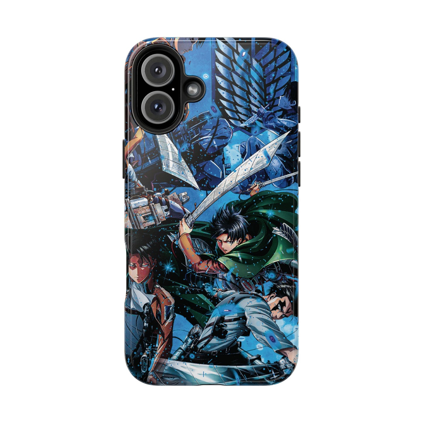 Levi Ackerman Double Layered Phone Case | Attack on Titan-Inspired Protective Anime Case