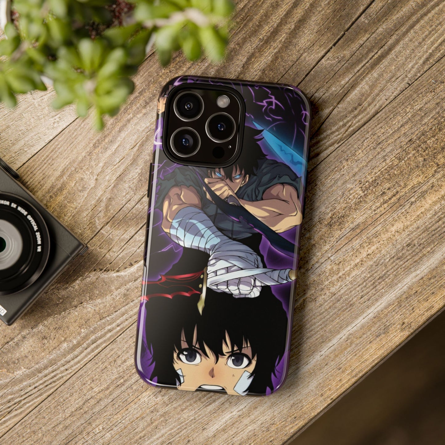Sung Jin-Woo Shadow Awakening Double Layered Phone Case