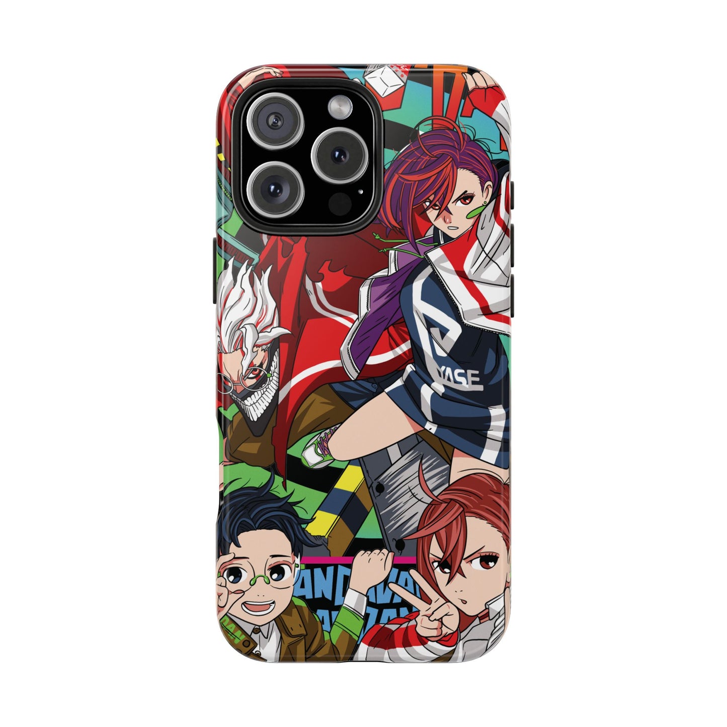 Okarun x Momo Double Layered Phone Case | Dandadan-Inspired Protective Anime Case