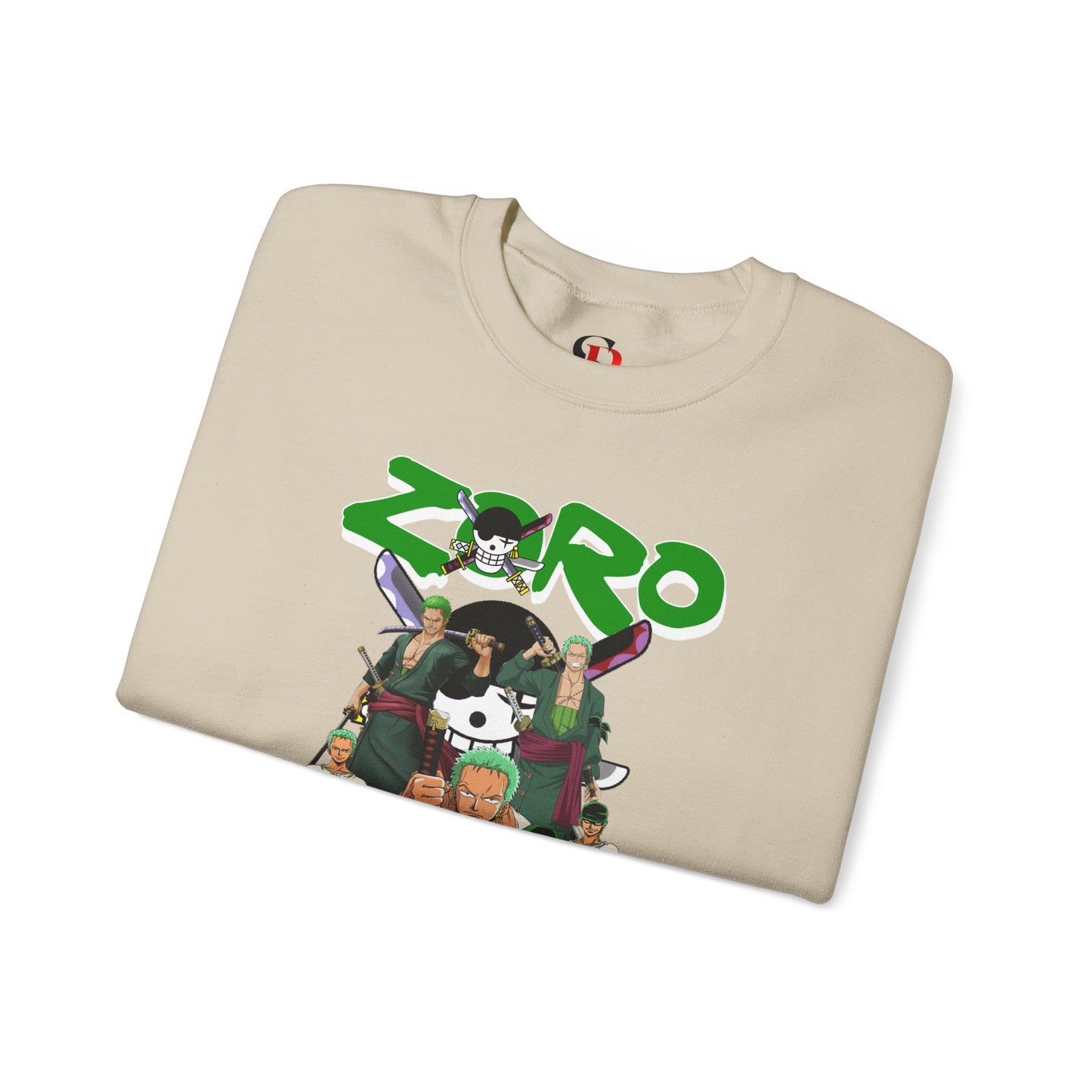 Zoro “King of Swords” Unisex Heavy Crewneck | One Piece Streetwear Sweatshirt