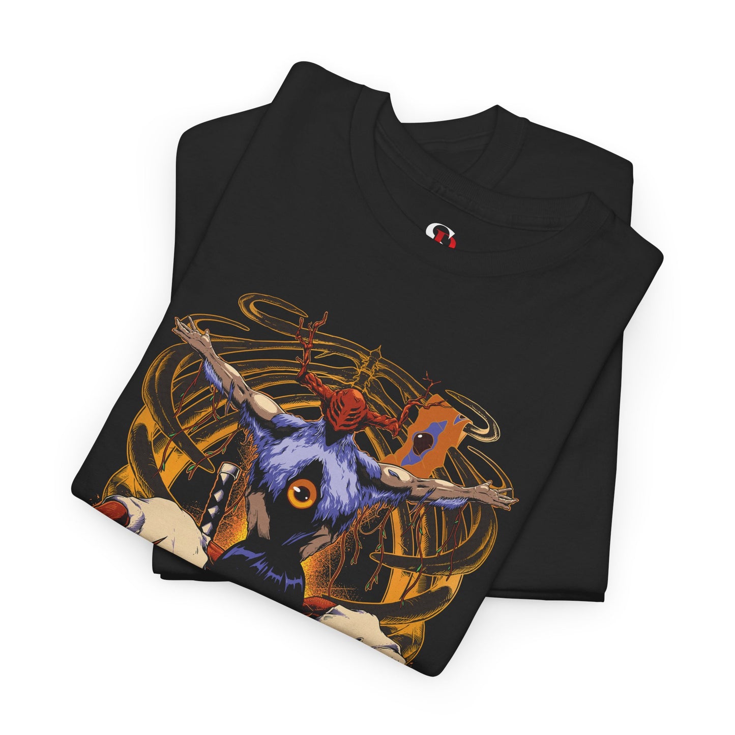 Aki x Future Devil Unisex Heavy Cotton T-Shirt | Chainsaw Man Anime Tee