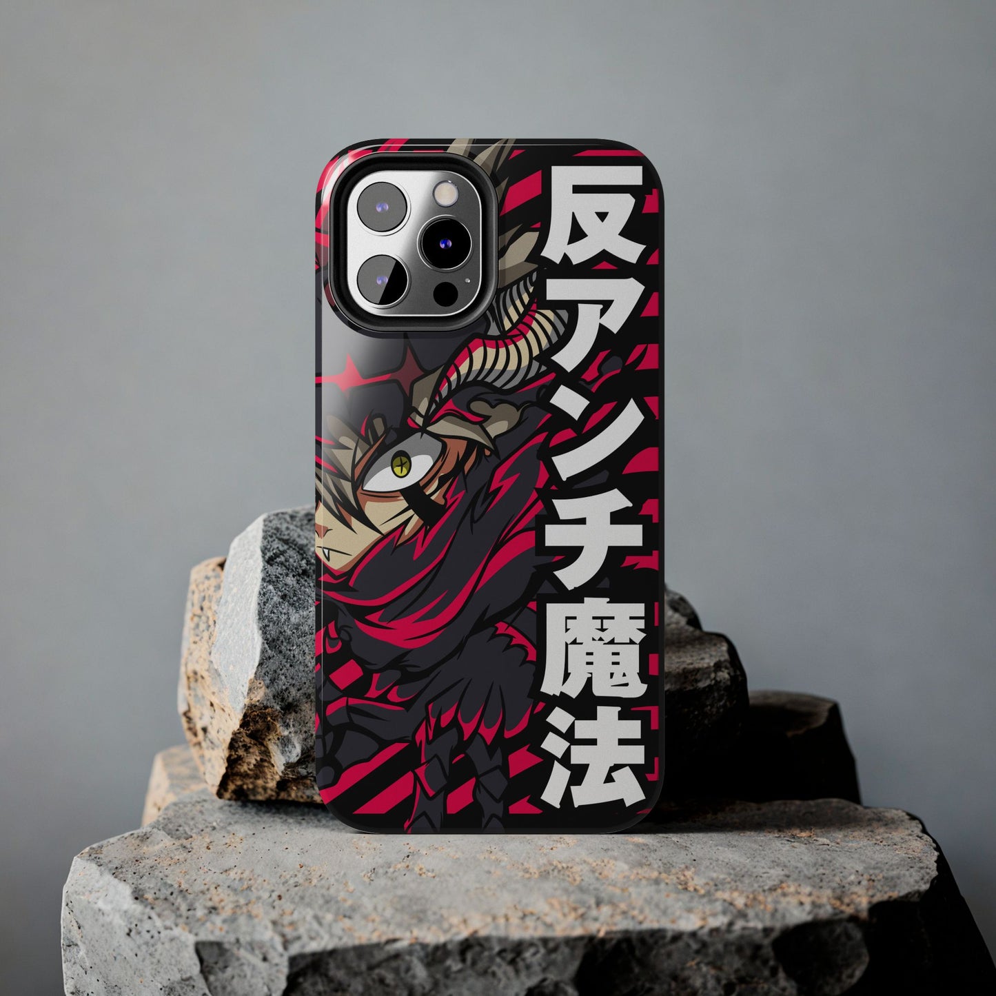 Asta Anti-Magic Double Layered Phone Case | Black Clover-Inspired Protective Anime Case for iPhone & Samsung