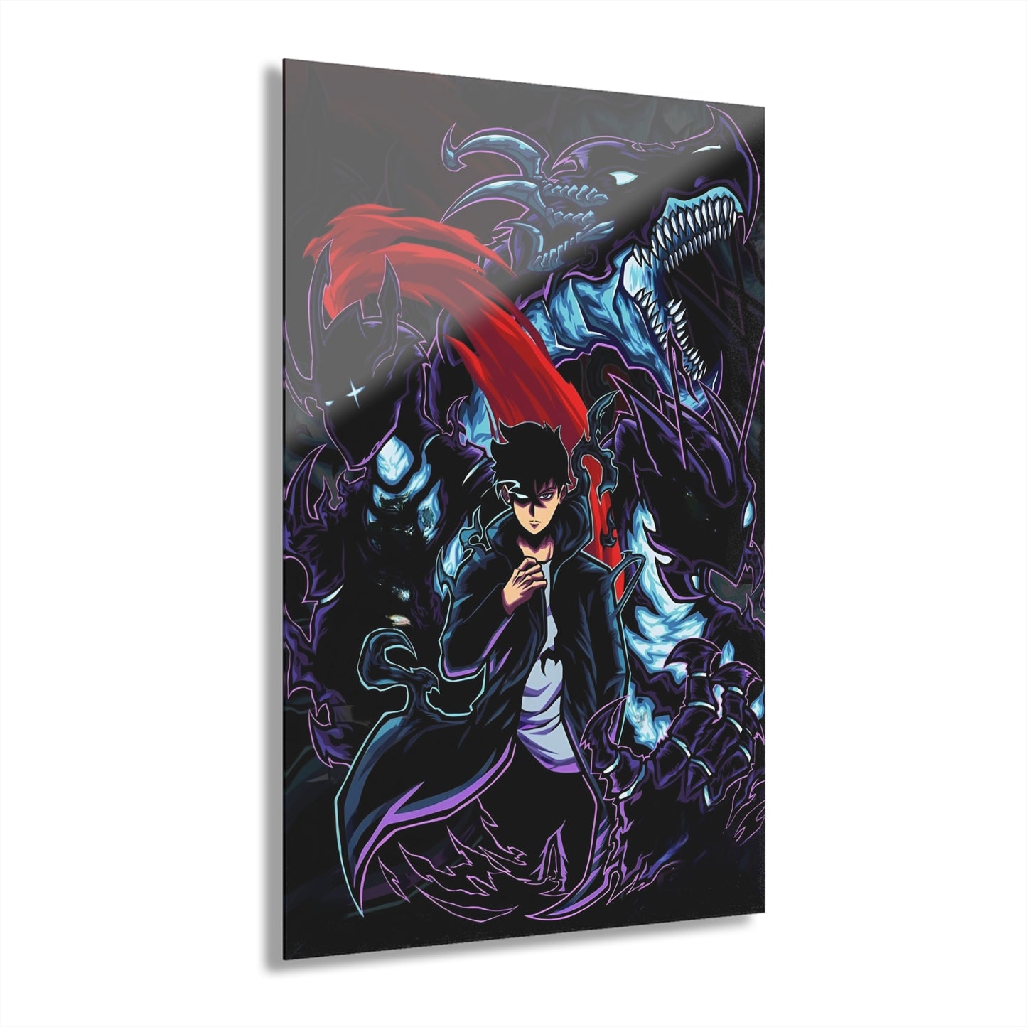 Solo Leveling Dragon’s Wrath Acrylic Print