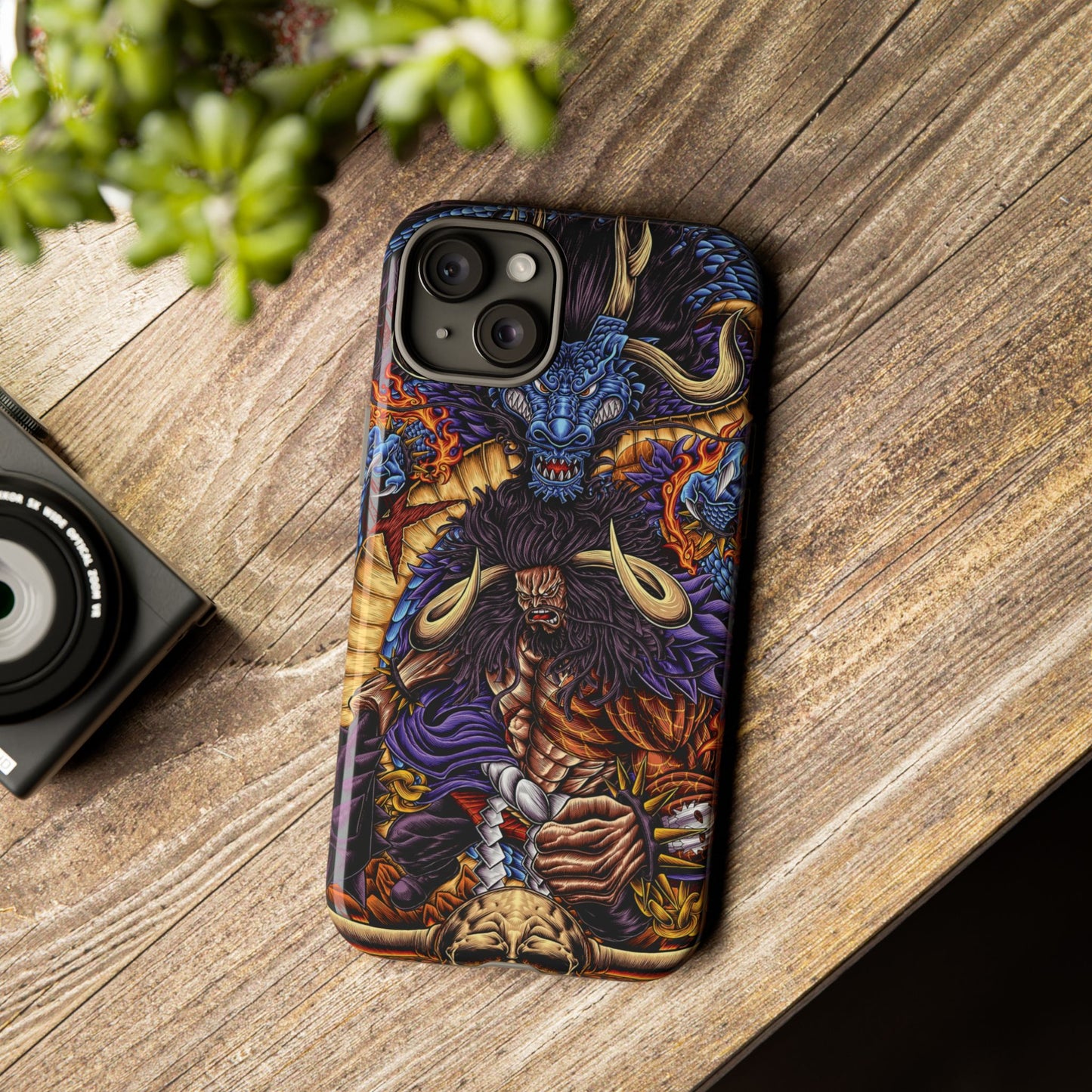 Cursed Dragon Oni Kaido Double Layered Phone Case