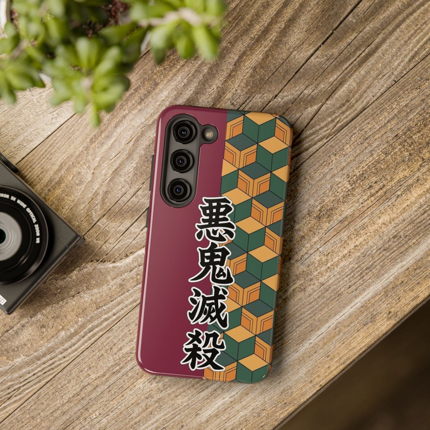 Water Pillar Haori Double Layered Phone Case