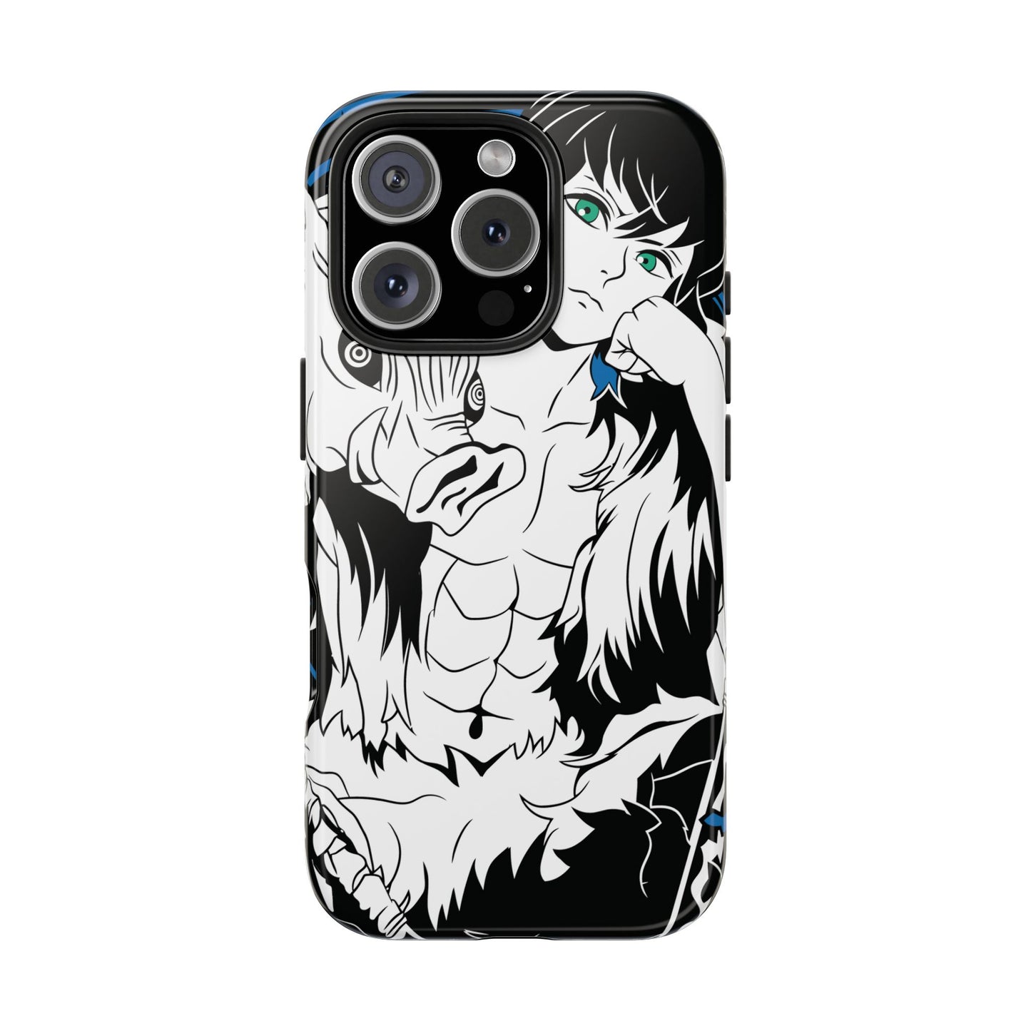 Inosuke Double Layered Phone Case| Demon Slayer-Inspired Anime Case