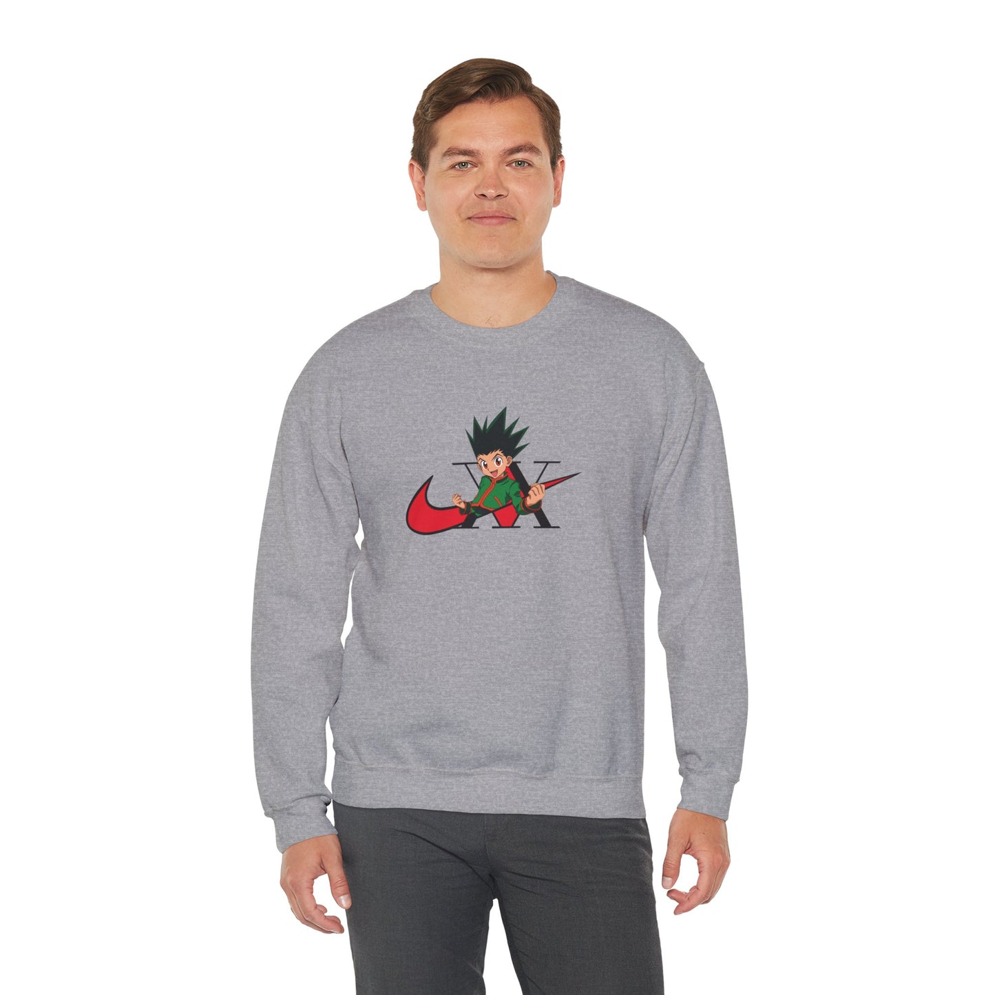 Gon Drip Force Unisex Heavy Blend Crewneck Sweatshirt