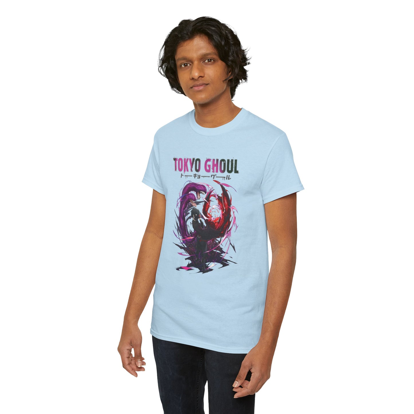 Ken Kaneki Chimera Kagune Unisex Heavy Cotton T-Shirt | Tokyo Ghoul Anime Graphic Tee