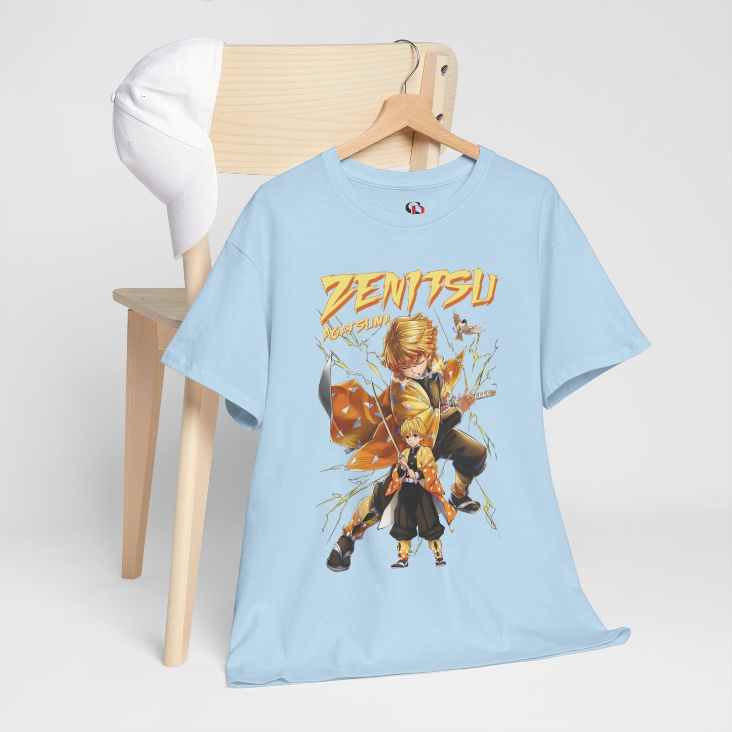 Zenitsu Agatsuma Thunder Breathing T-Shirt | Demon Slayer Anime Streetwear Tee