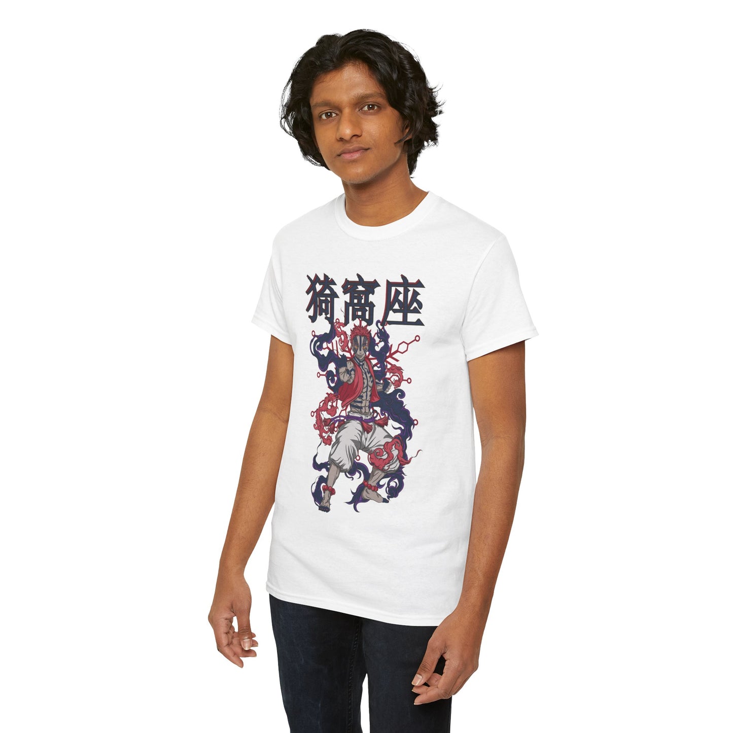 Akaza Blood Demon Art T-Shirt | Demon Slayer Anime Streetwear Tee
