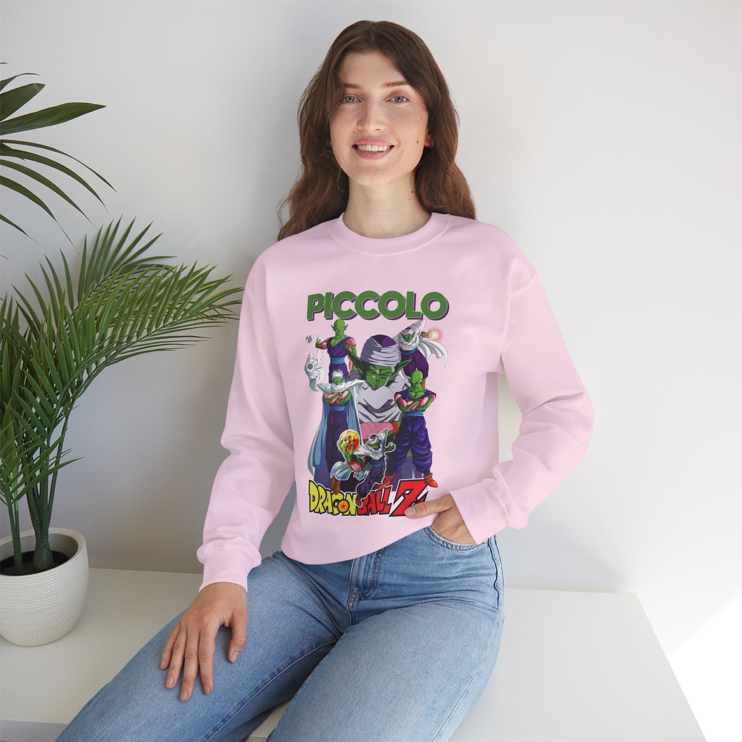 Piccolo “Namekian Pride” Unisex Heavy Crewneck | Dragon Ball Z Streetwear Sweatshirt