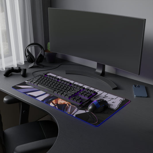 Tamsy Caines II LED Gaming Mouse Pad | Anime-Inspired Desk Mat