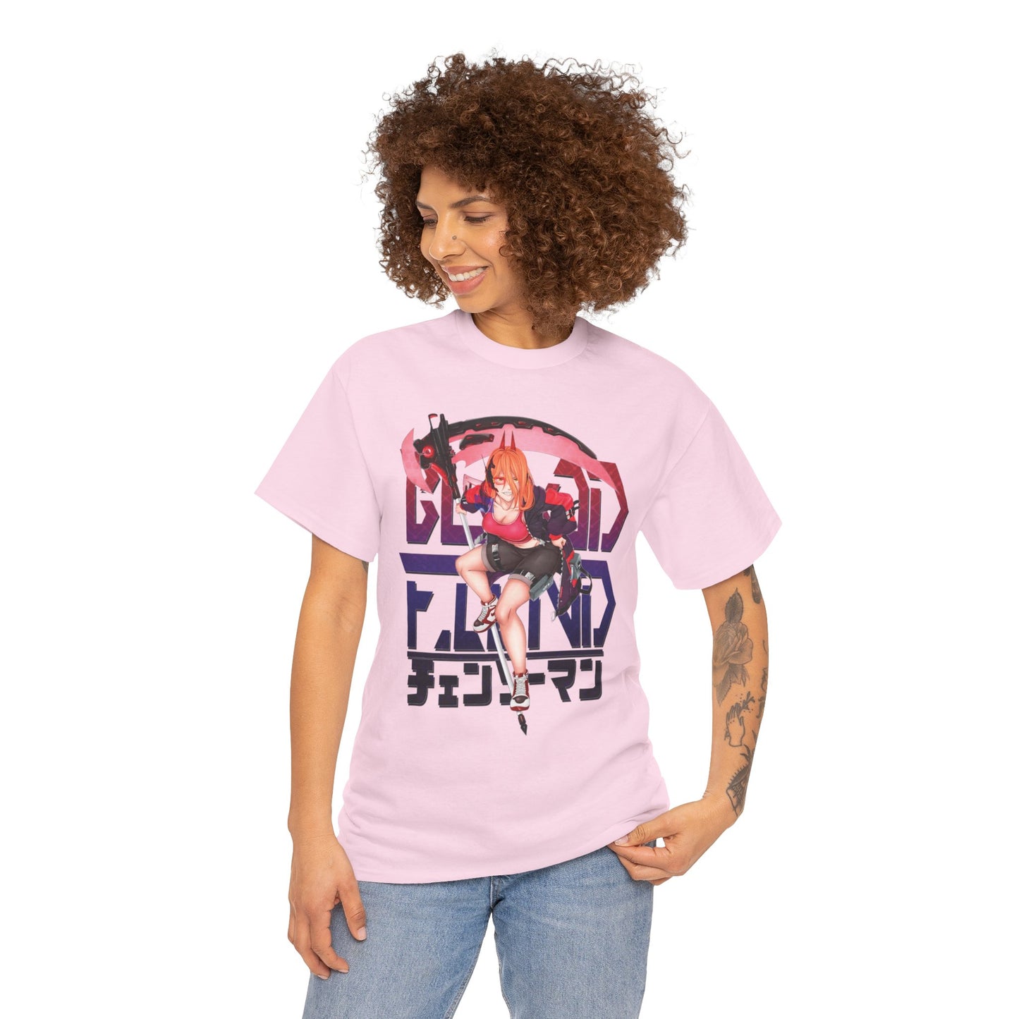 Blood Fiend Power III Unisex Heavy Cotton T-Shirt | Chainsaw Man Anime Tee