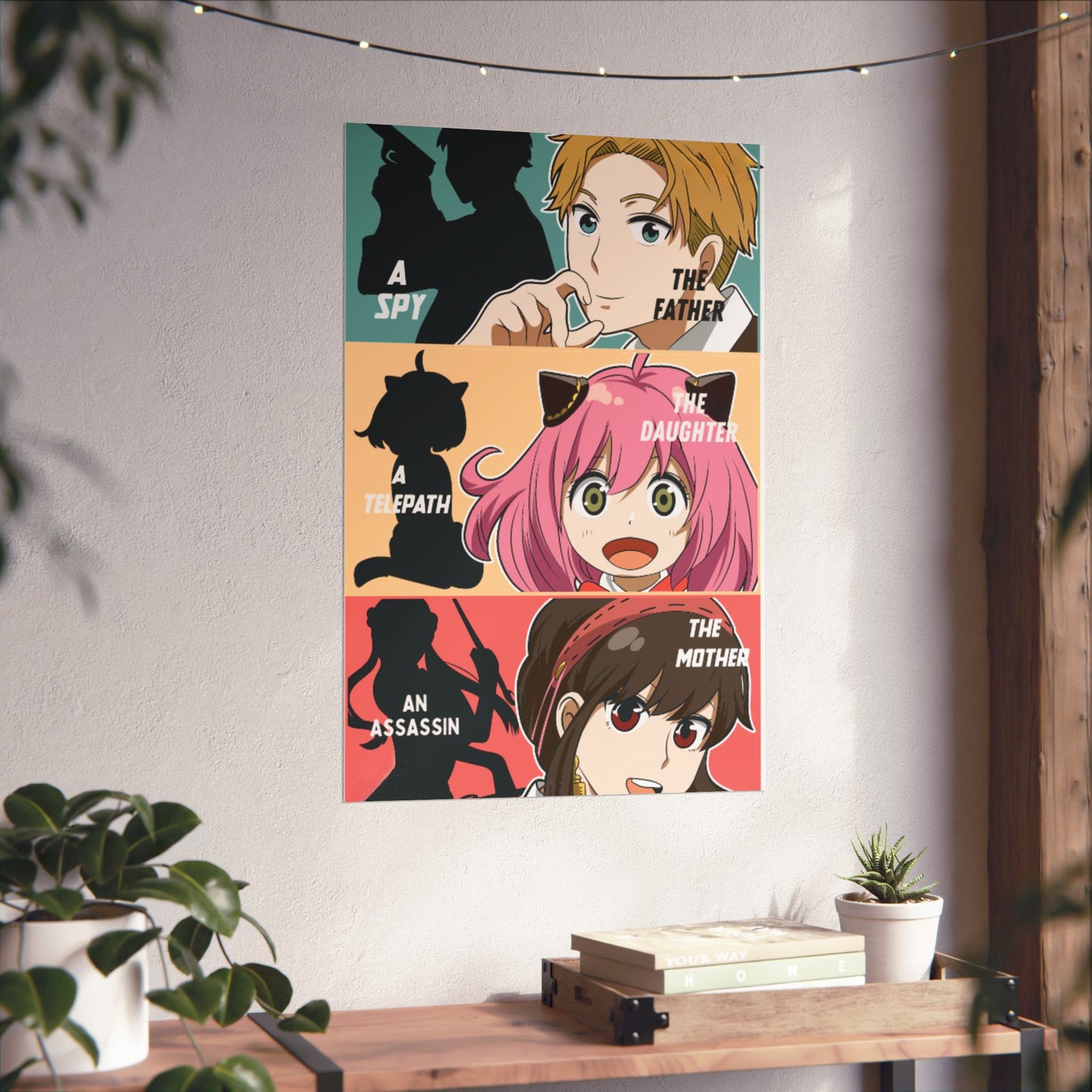 The Forgers Matte Vertical Poster | Spy x Family Anime Wall Art
