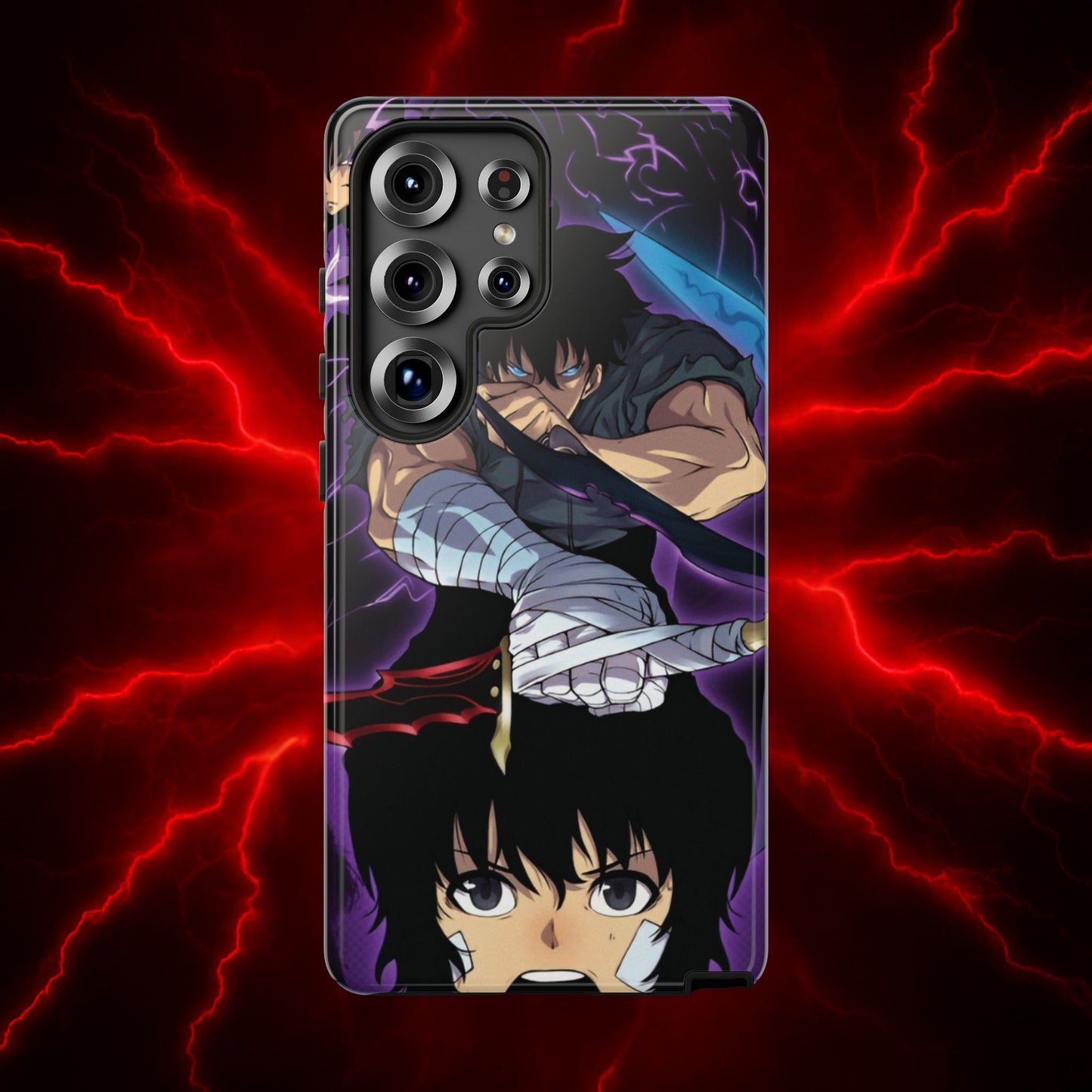 Sung Jin-Woo Shadow Awakening Double Layered Phone Case