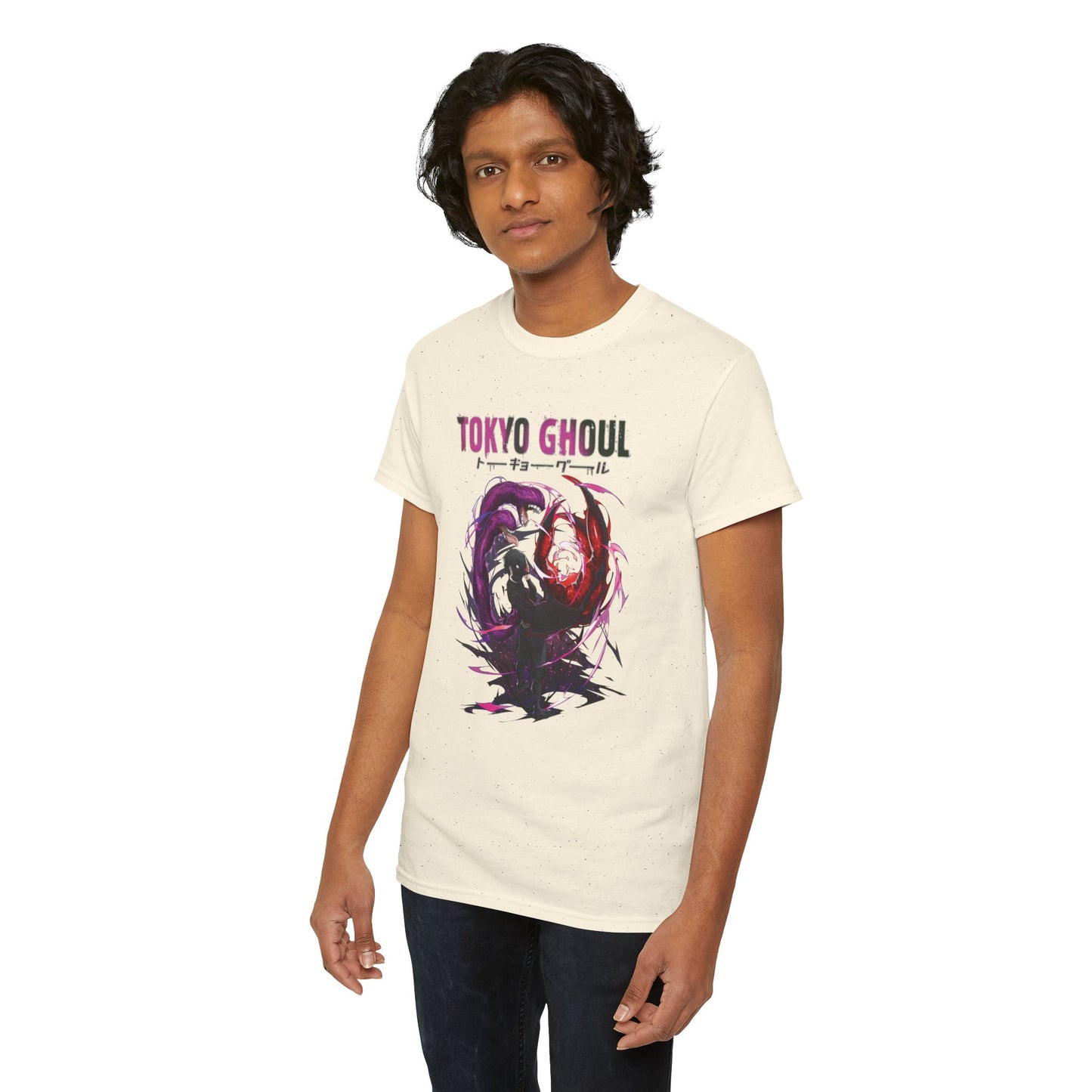 Ken Kaneki Chimera Kagune Unisex Heavy Cotton T-Shirt | Tokyo Ghoul Anime Graphic Tee