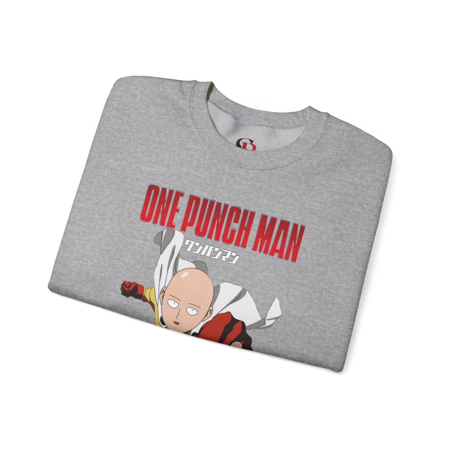 Saitama “One Punch Man” Unisex Heavy Crewneck | Anime Streetwear Sweatshirt