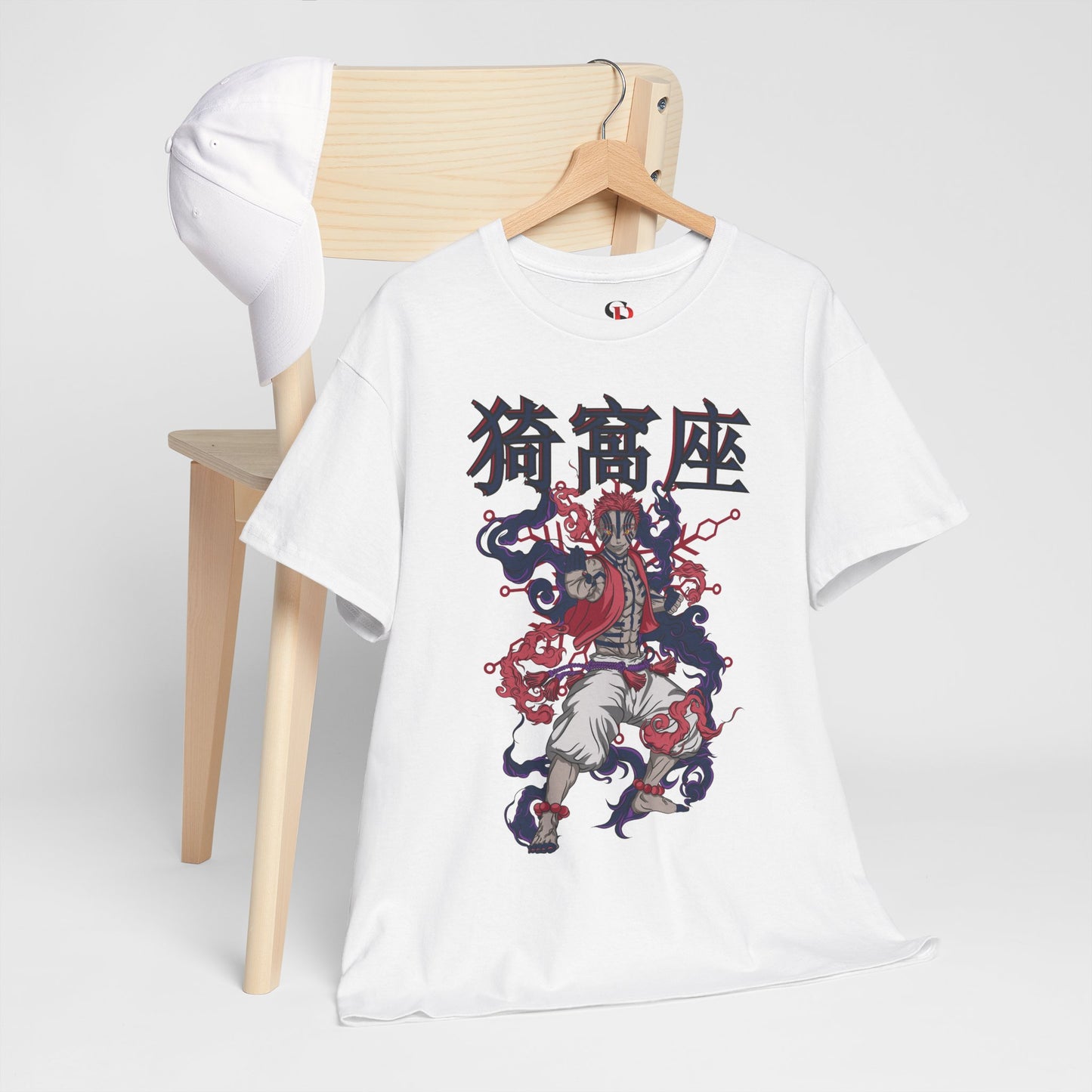 Akaza Blood Demon Art T-Shirt | Demon Slayer Anime Streetwear Tee