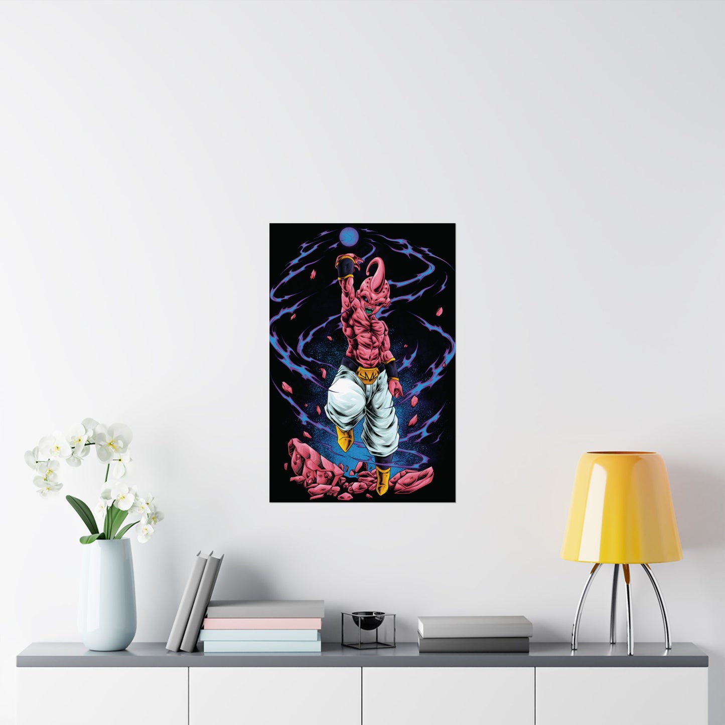 Majin Buu III Matte Vertical Poster | Dragon Ball Z-Inspired Wall Art