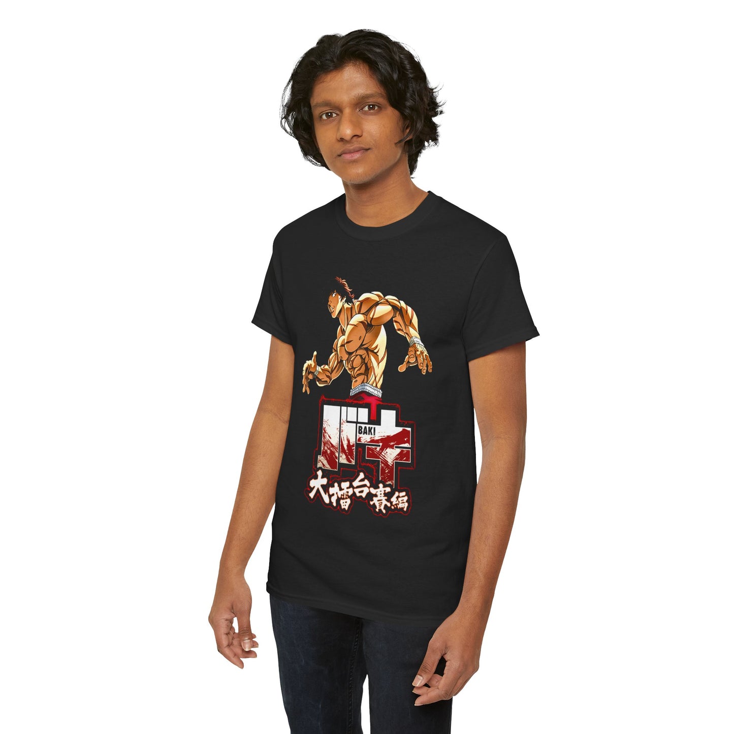 Baki Hanma “The Ogre's Son” Unisex Heavy Cotton T-Shirt | Martial Arts Anime Streetwear
