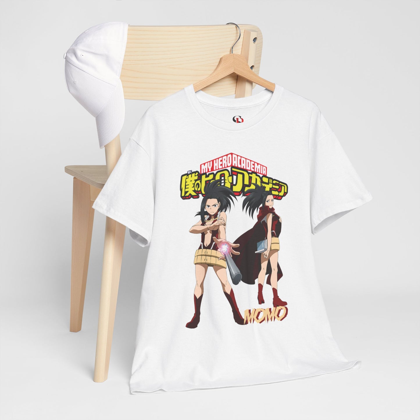 Momo Yaoyorozu Unisex Heavy Cotton T-Shirt