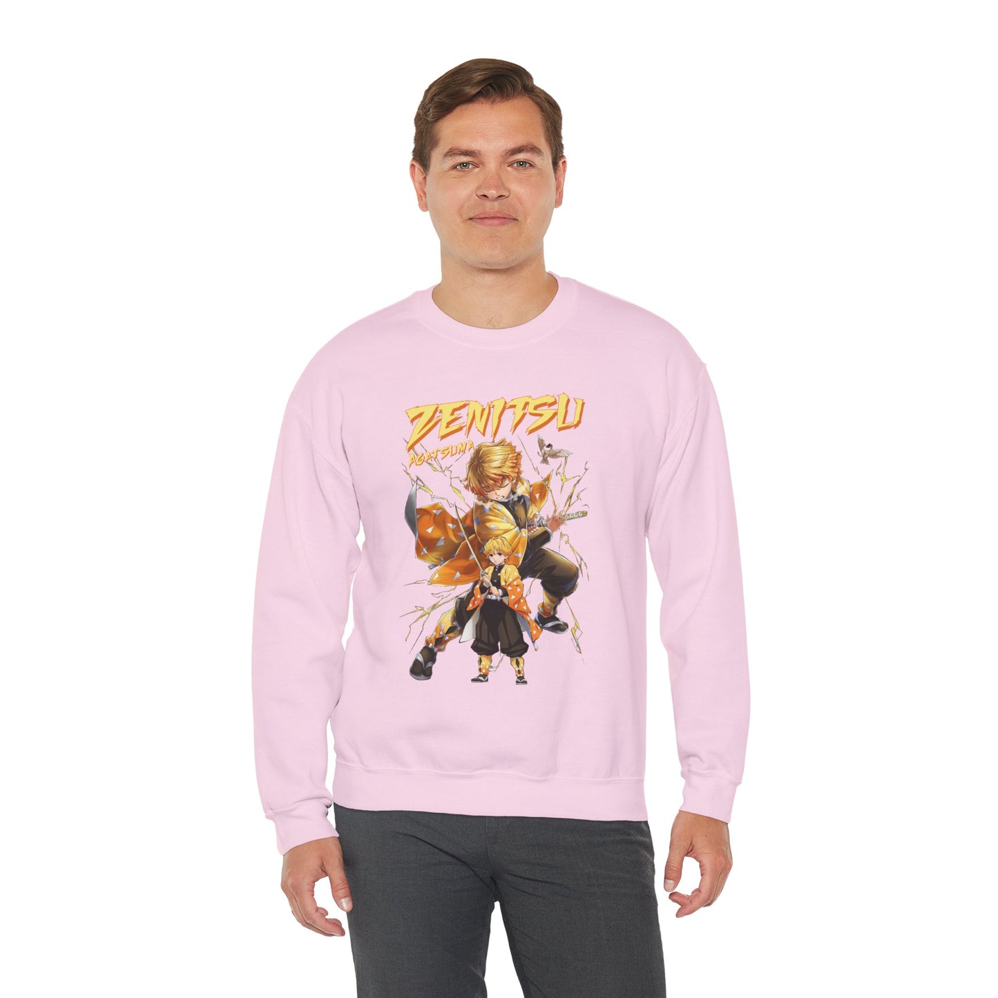 Zenitsu Agatsuma Thunder Breathing Sweatshirt | Demon Slayer Anime Streetwear