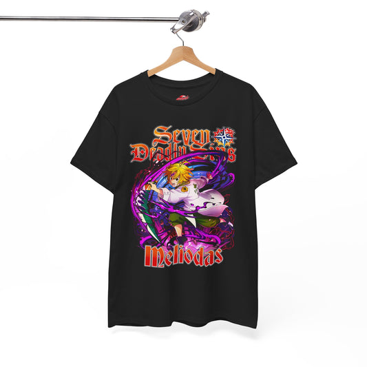 Dragon Sin Of Wrath Meliodas II T-Shirt | Anime-Inspired Graphic Streetwear Shirt | Meliodas Demon Form Manga Tee | Otaku Shonen Unisex