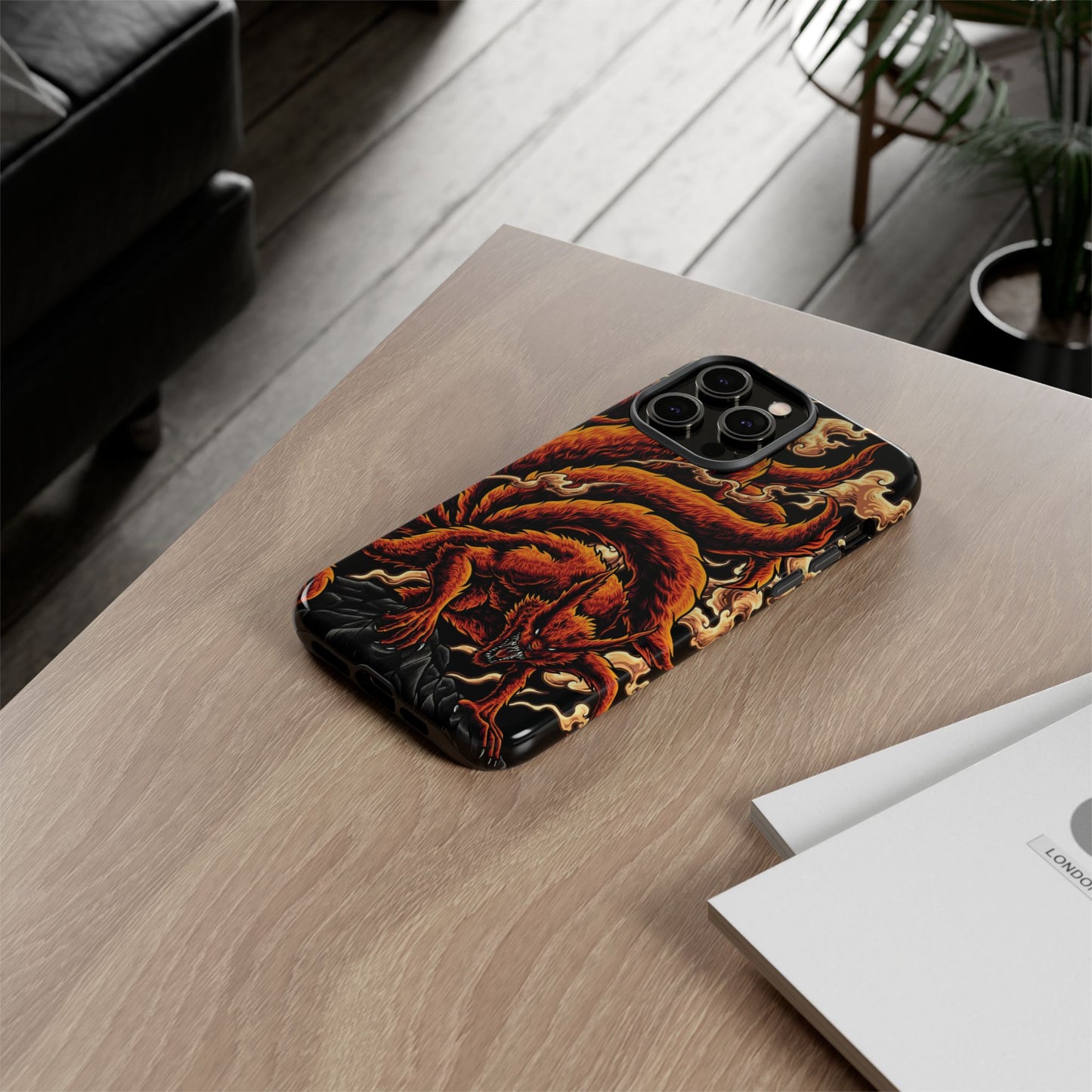 Nine Tailed Beast Kurama Double Layered Phone Case