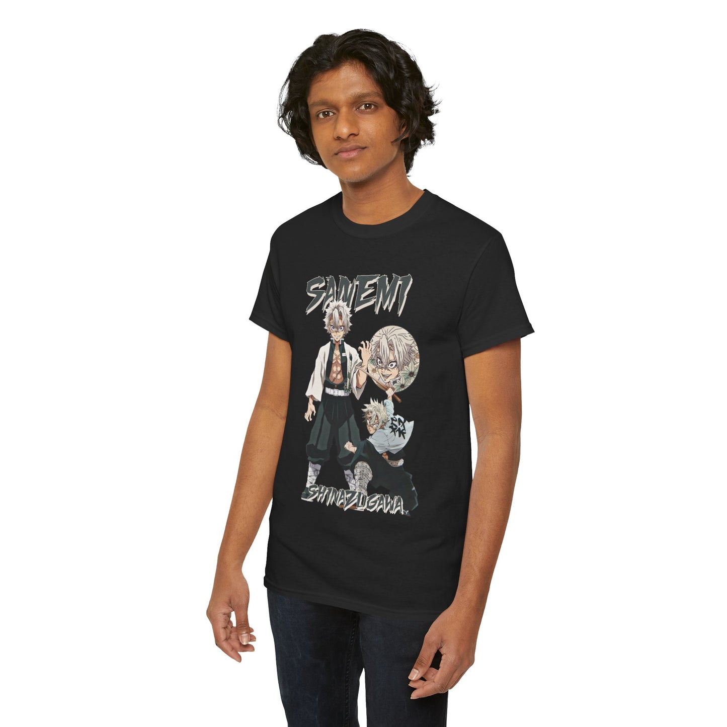 Sanemi Shinazugawa Wind Hashira T-Shirt | Demon Slayer Anime Streetwear Tee