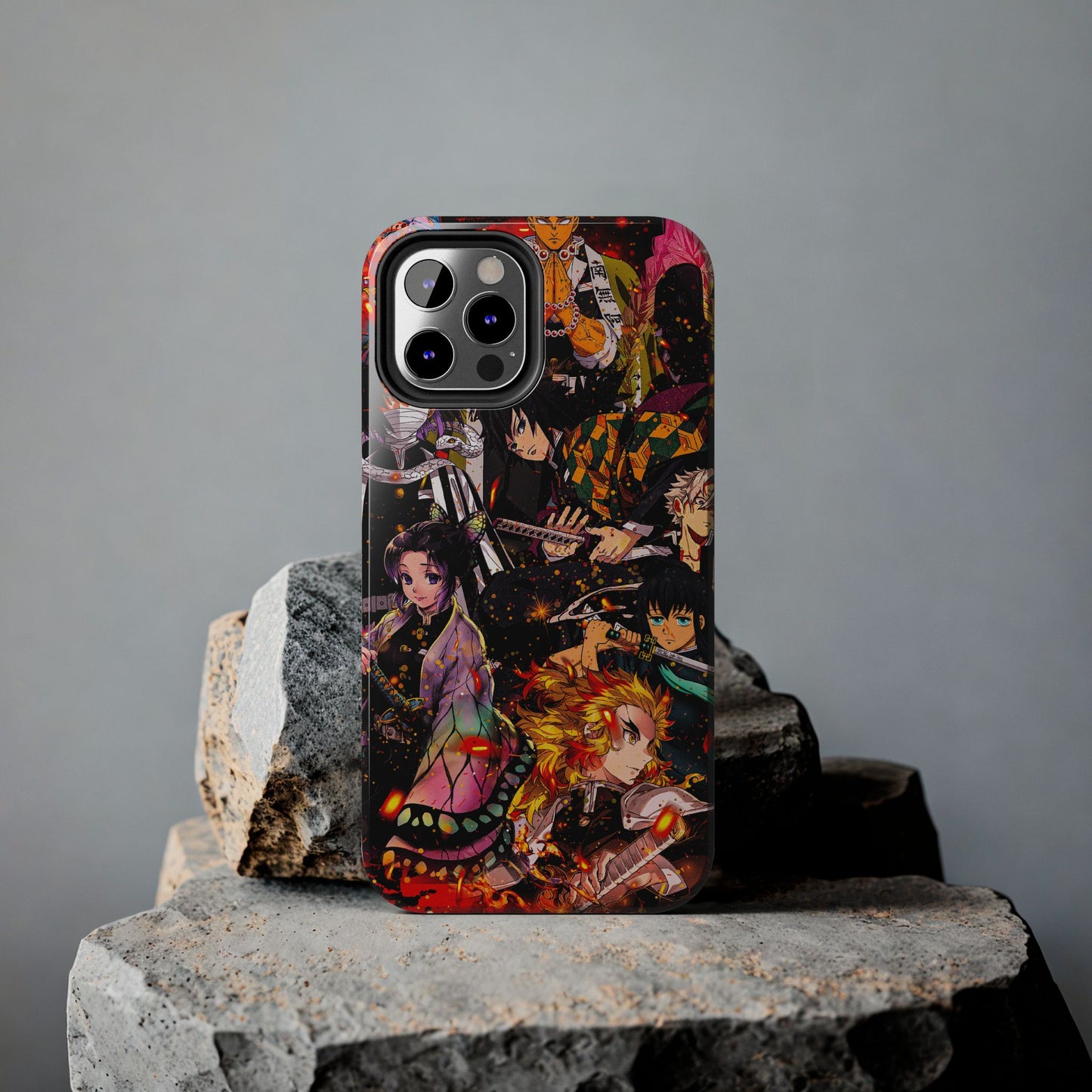 Hashira Collage Phone Case | Demon Slayer Double Layered Protective Case
