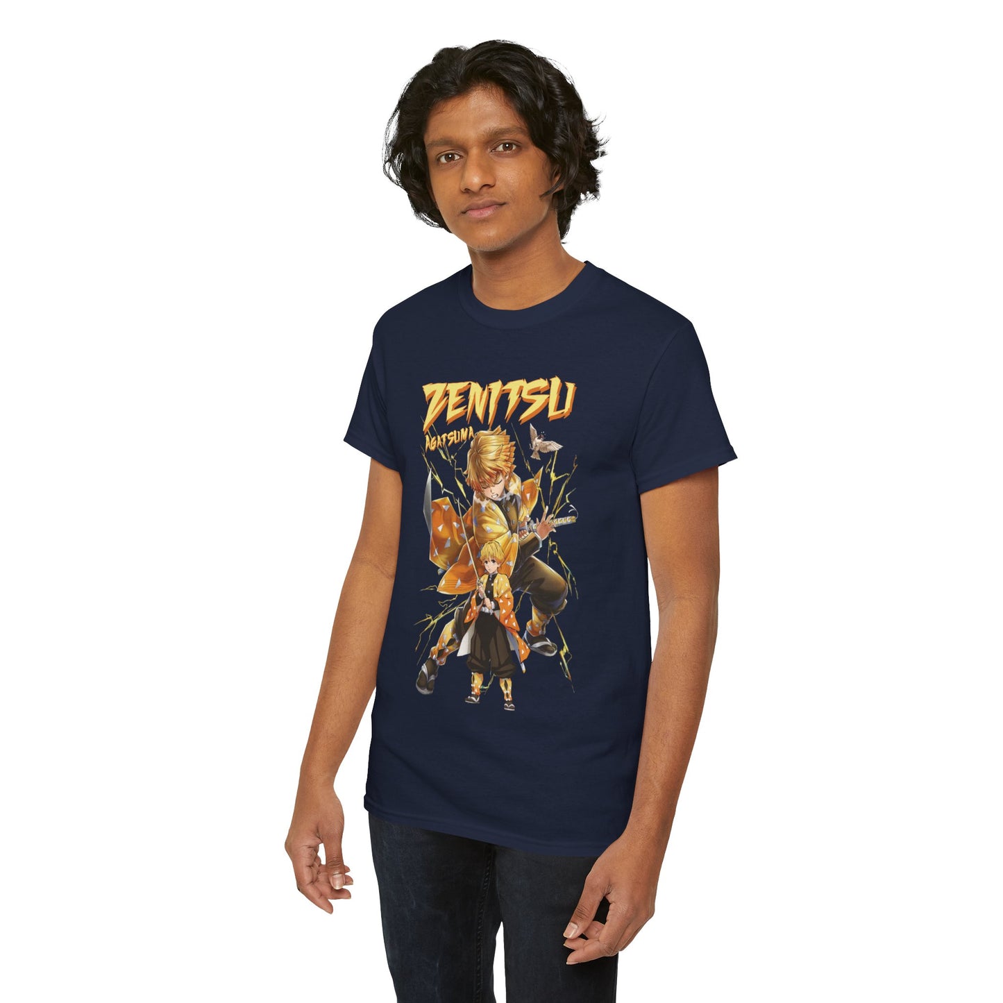 Zenitsu Agatsuma Thunder Breathing T-Shirt | Demon Slayer Anime Streetwear Tee