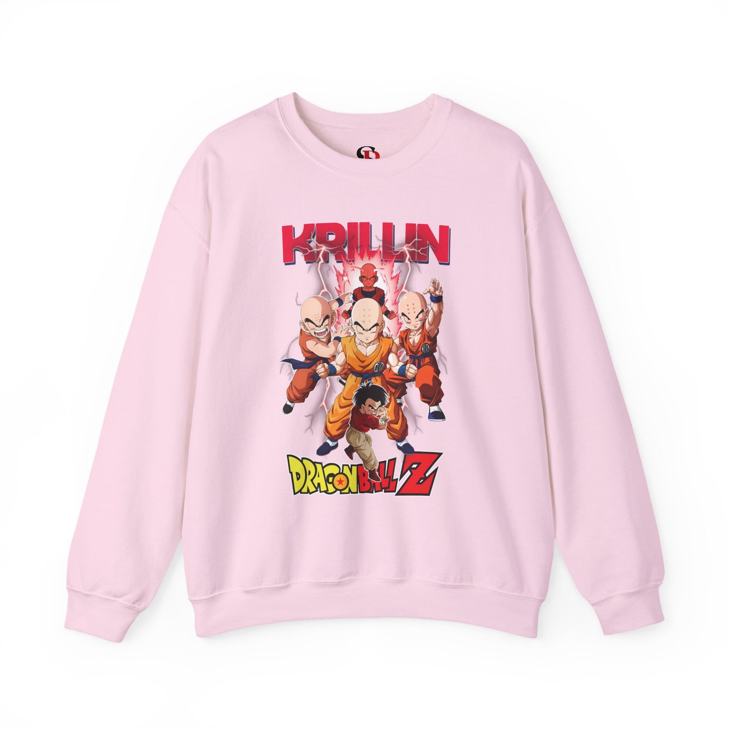 Krillin “Earth’s Strongest” Unisex Heavy Crewneck | Dragon Ball Z Streetwear Sweatshirt