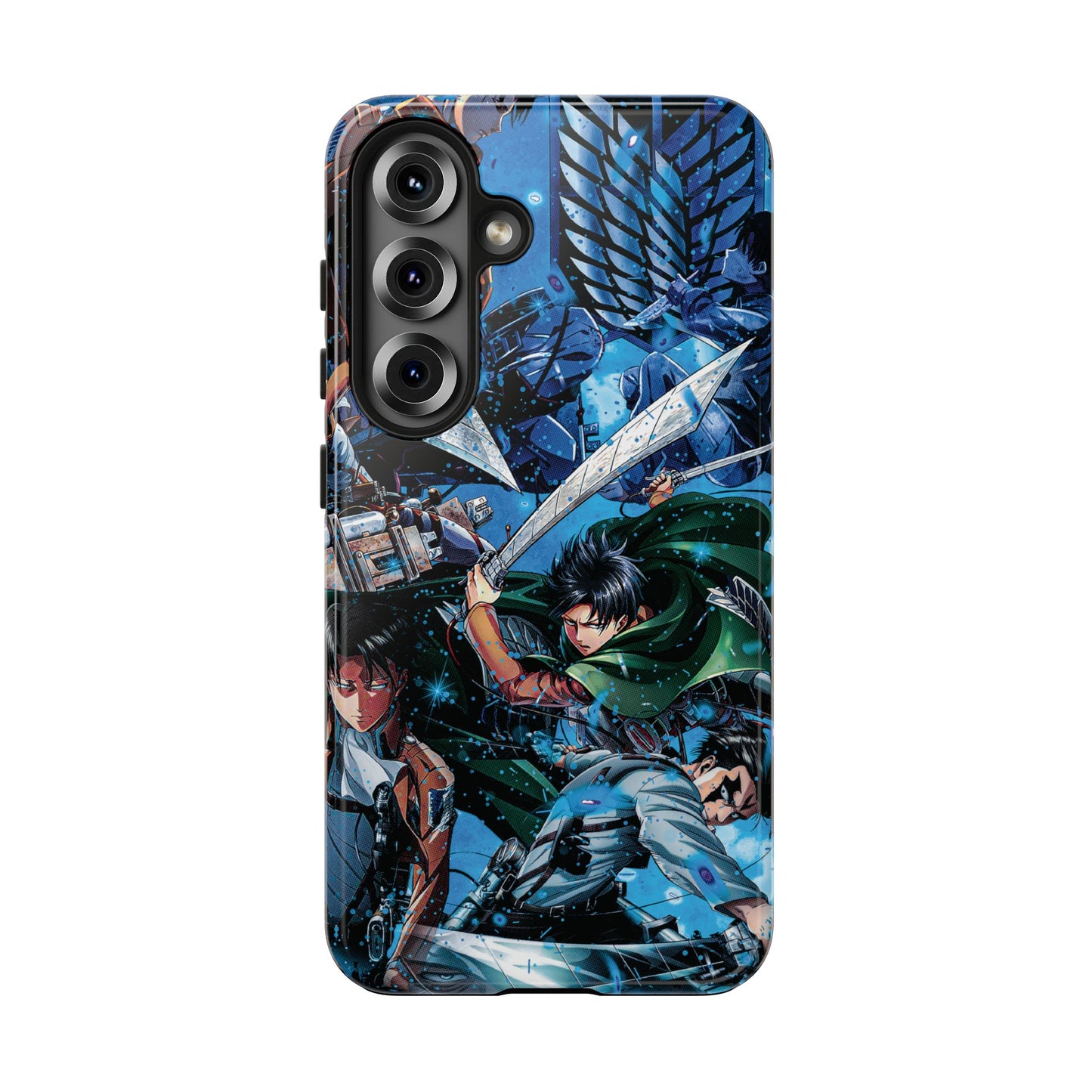 Levi Ackerman Double Layered Phone Case | Attack on Titan-Inspired Protective Anime Case
