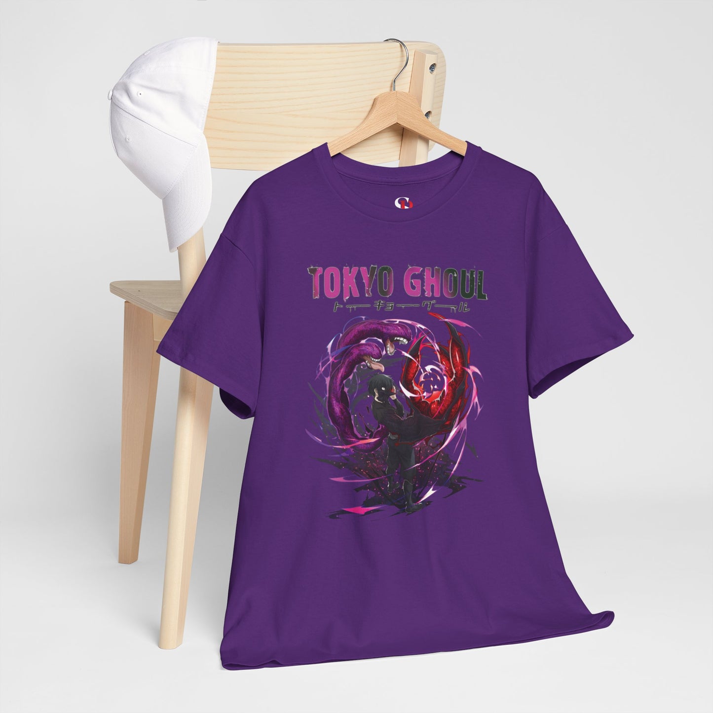 Ken Kaneki Chimera Kagune Unisex Heavy Cotton T-Shirt | Tokyo Ghoul Anime Graphic Tee