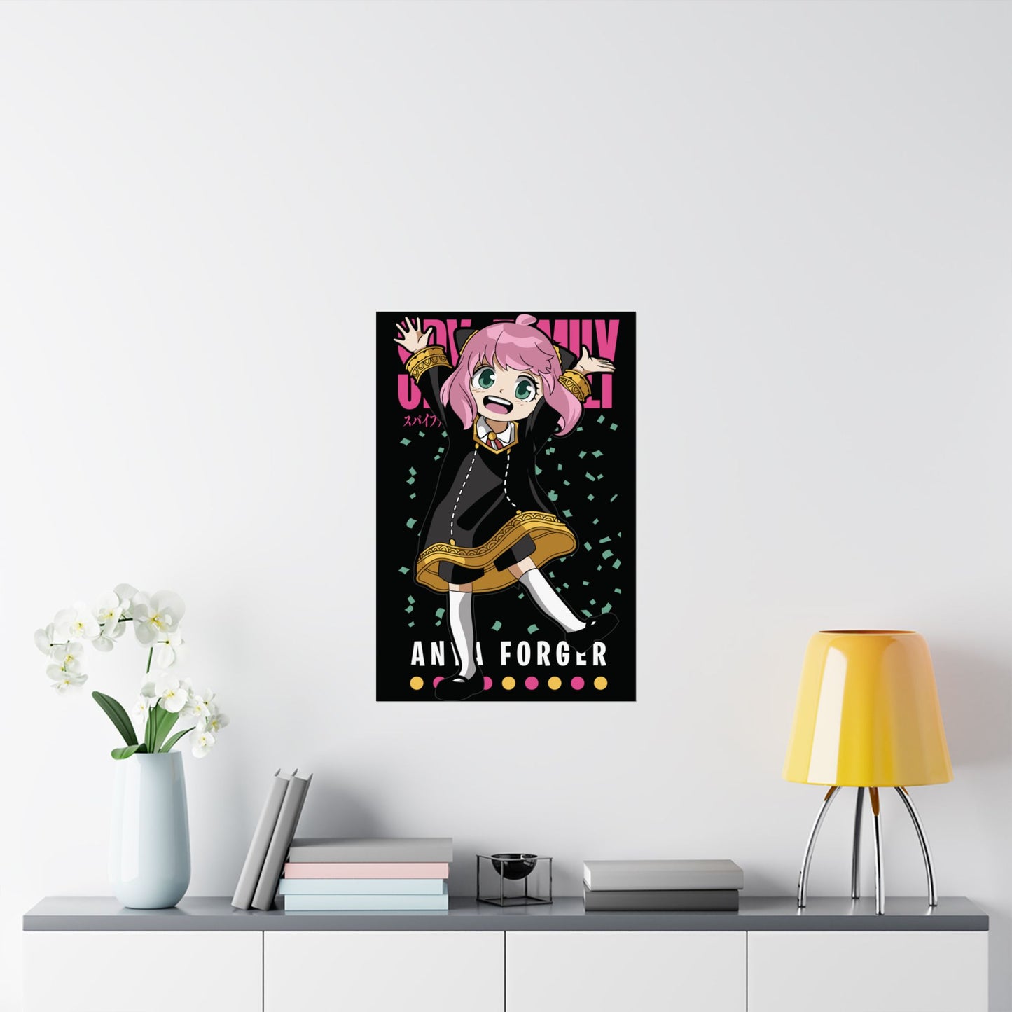 Anya Forger II Matte Vertical Poster | Spy x Family Anime Wall Art