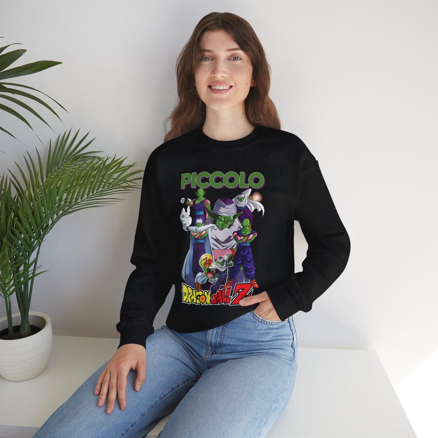 Piccolo “Namekian Pride” Unisex Heavy Crewneck | Dragon Ball Z Streetwear Sweatshirt
