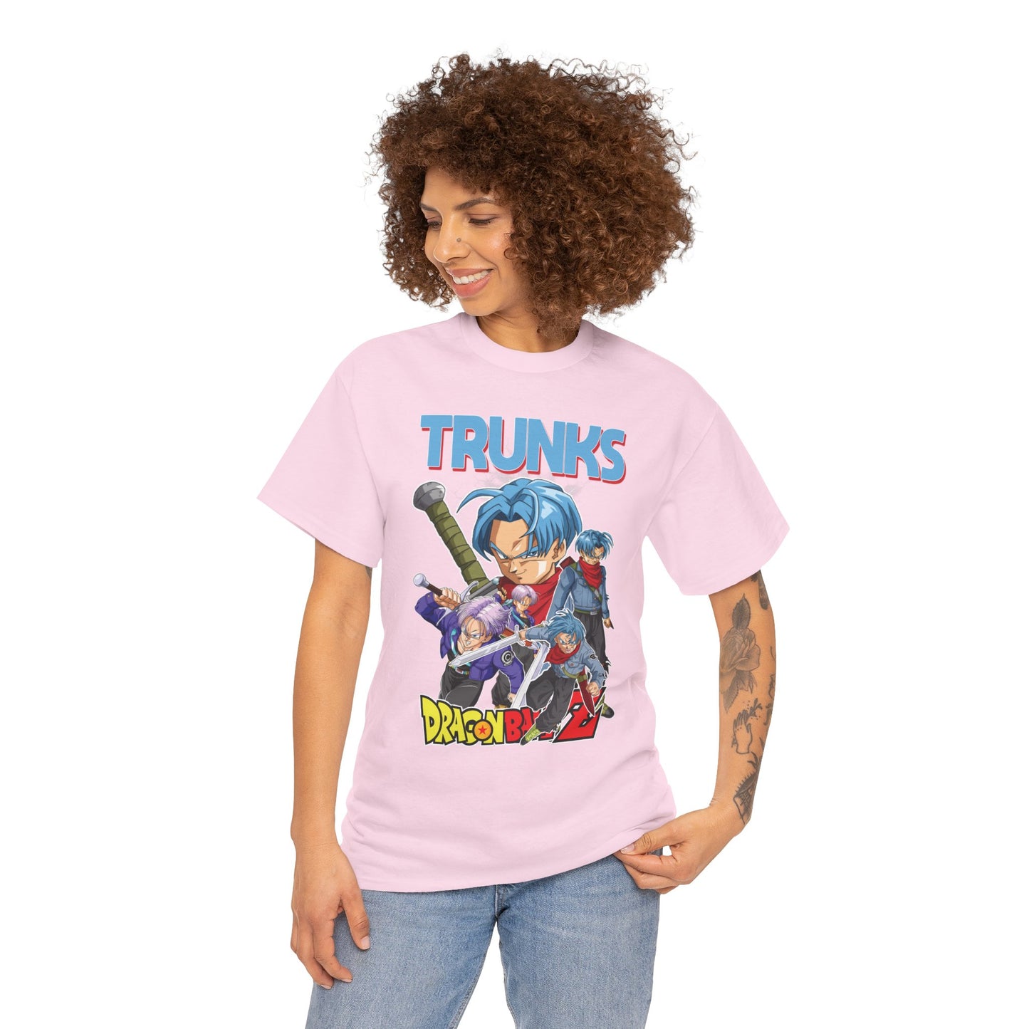 Trunks “Time Warrior” Unisex Heavy Cotton T-Shirt | Dragon Ball Z Streetwear Tee
