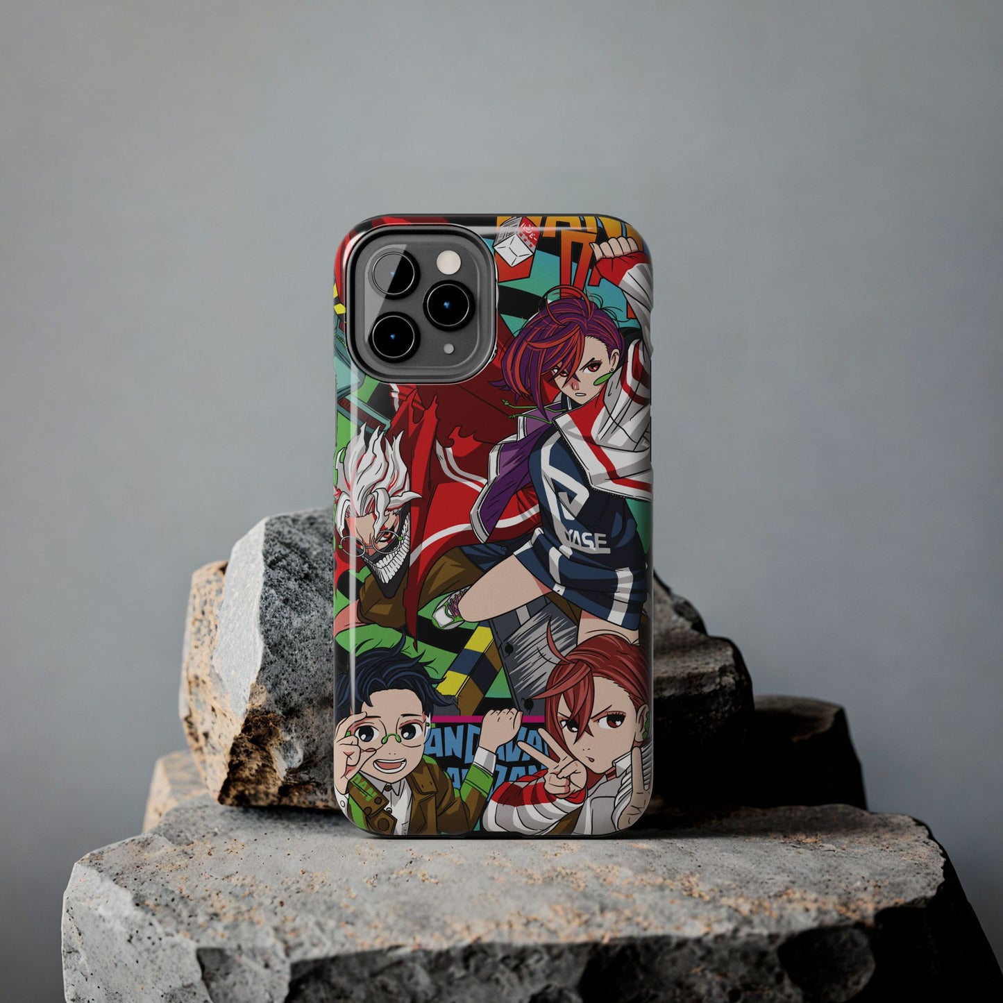 Okarun x Momo Double Layered Phone Case | Dandadan-Inspired Protective Anime Case