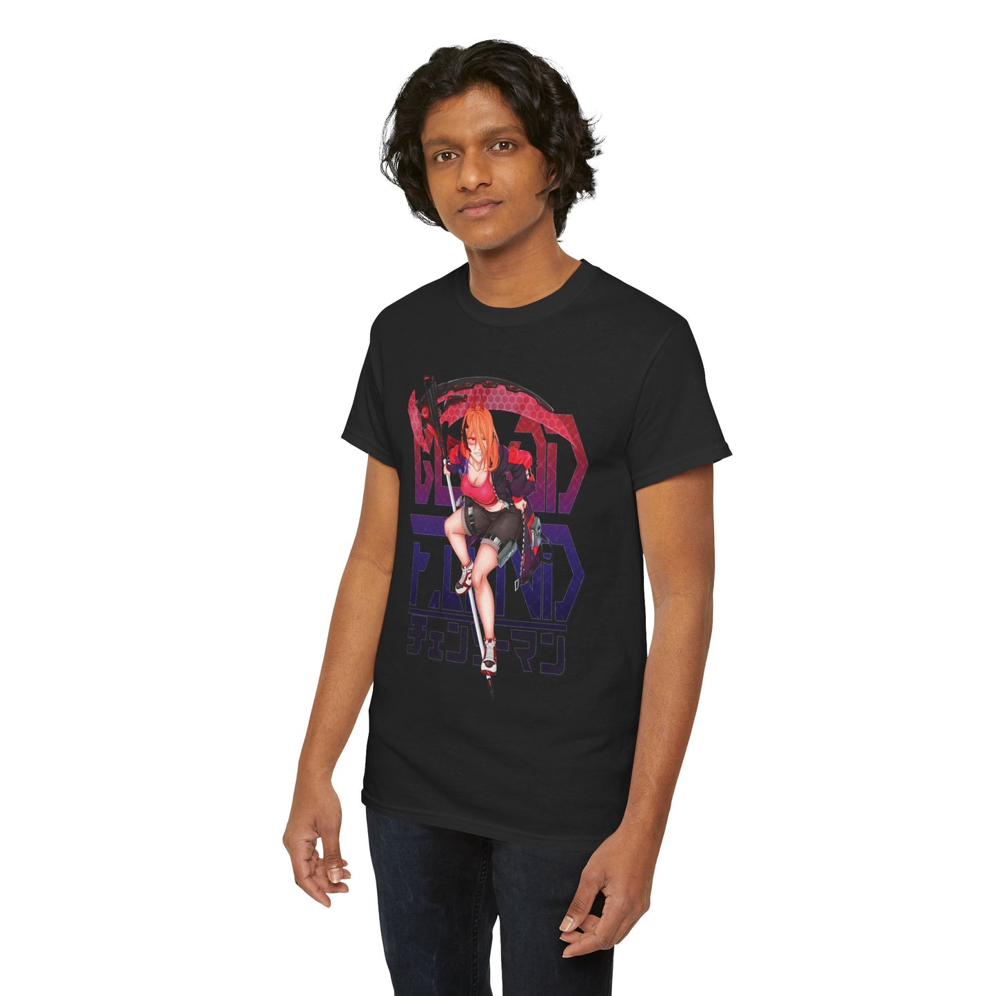 Blood Fiend Power III Unisex Heavy Cotton T-Shirt | Chainsaw Man Anime Tee