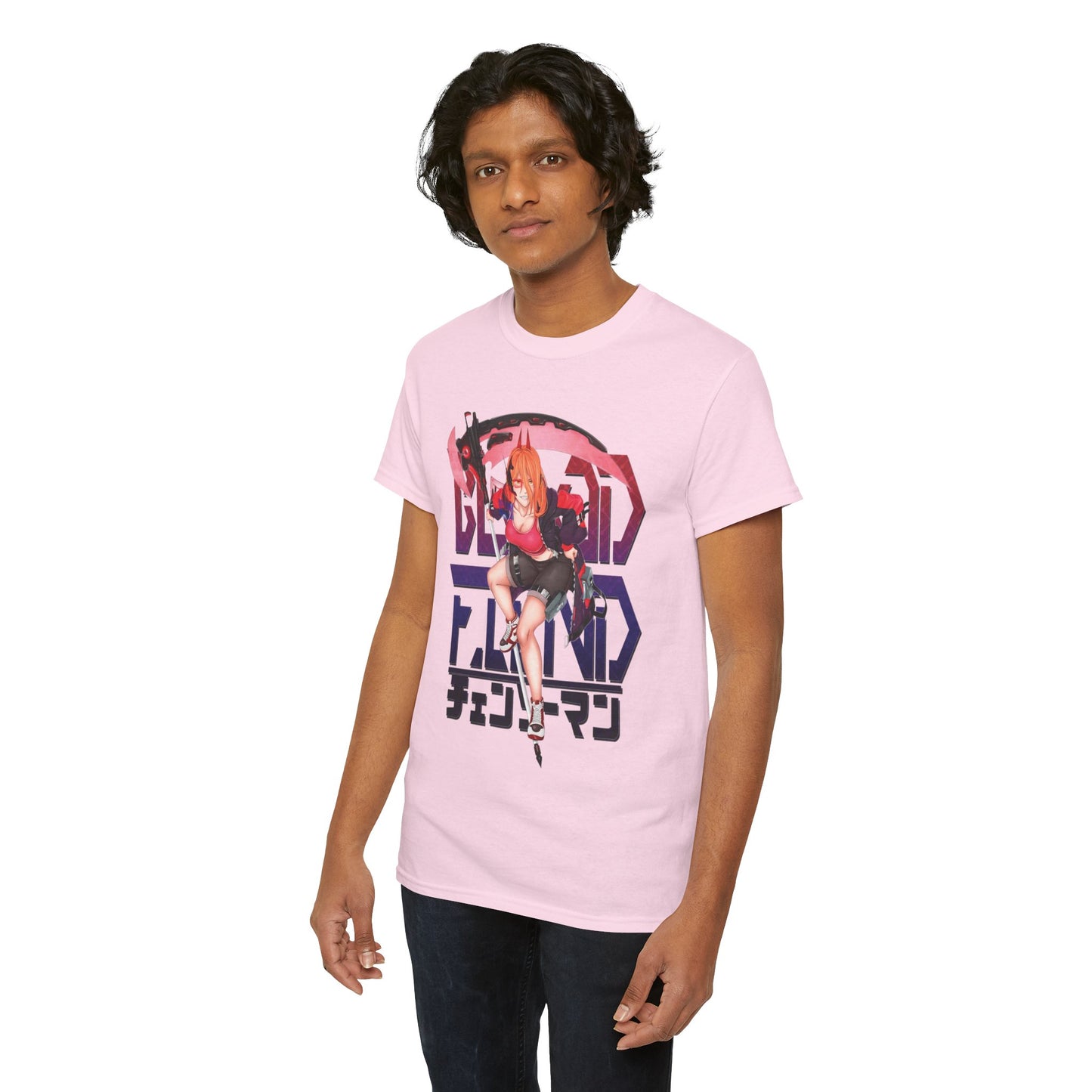 Blood Fiend Power III Unisex Heavy Cotton T-Shirt | Chainsaw Man Anime Tee