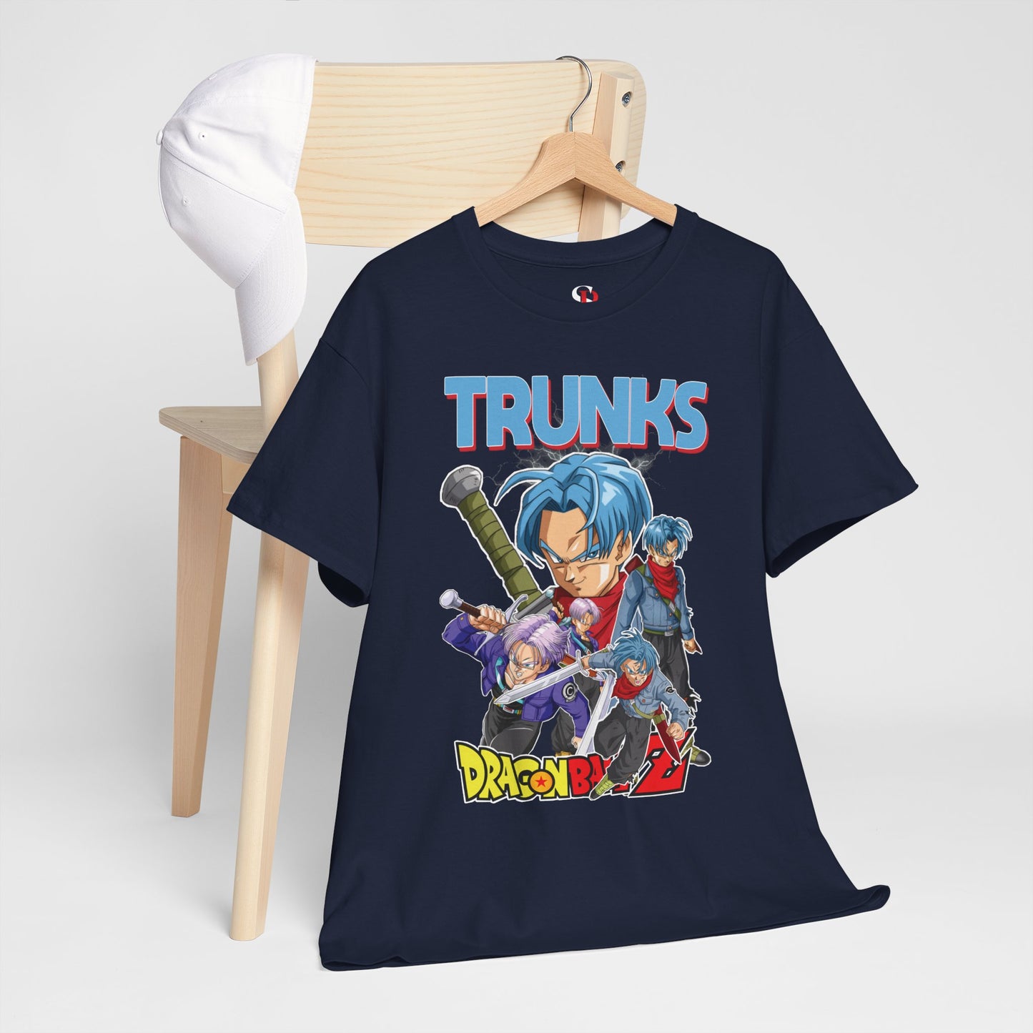 Trunks “Time Warrior” Unisex Heavy Cotton T-Shirt | Dragon Ball Z Streetwear Tee