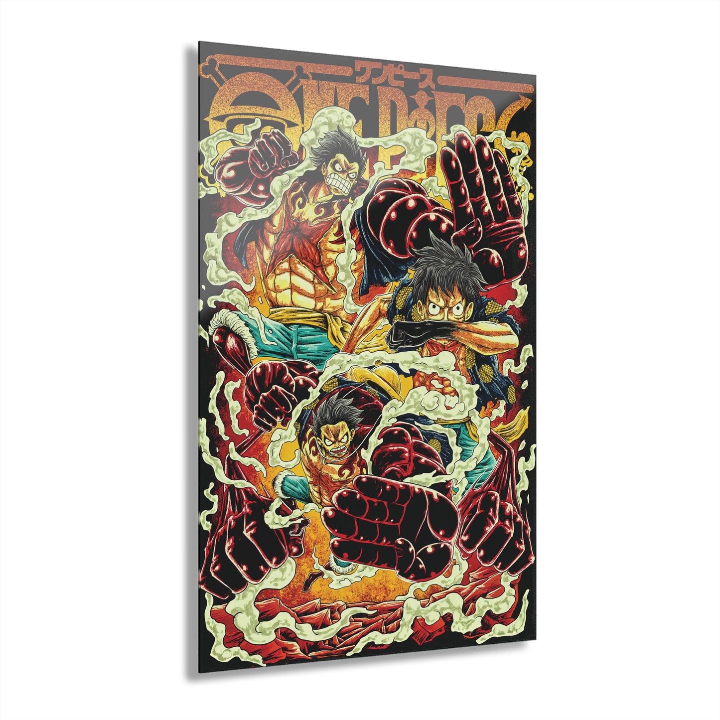 3 Style Of Luffy Acrylic Print