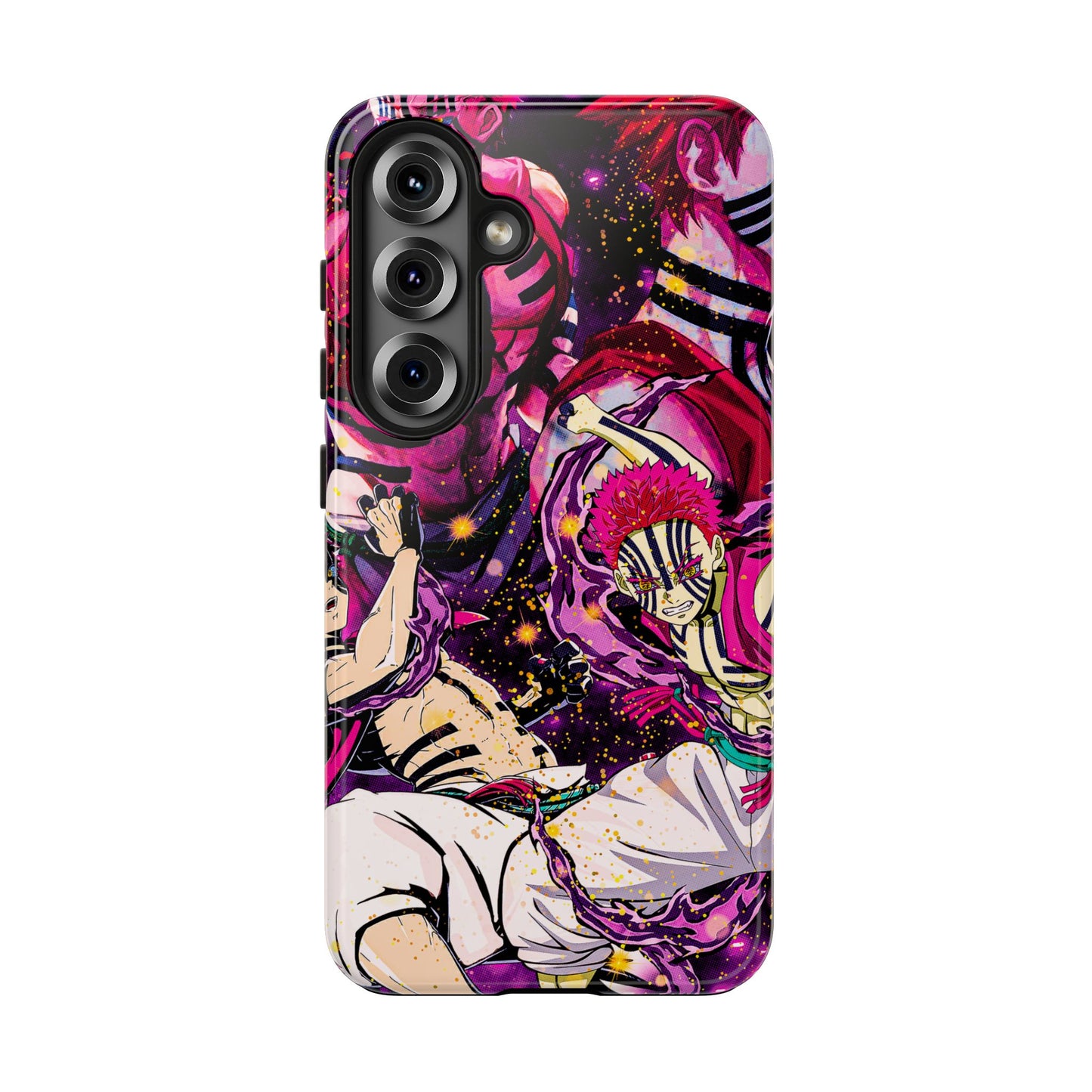 Upper Moon 3 Akaza Phone Case | Demon Slayer Double Layered Protective Case
