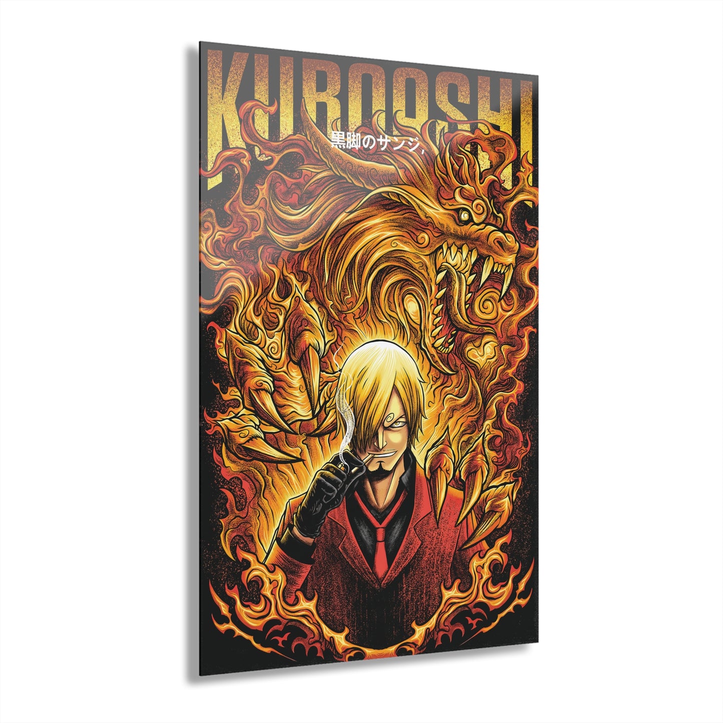 Flame Chef Sanji Acrylic Print