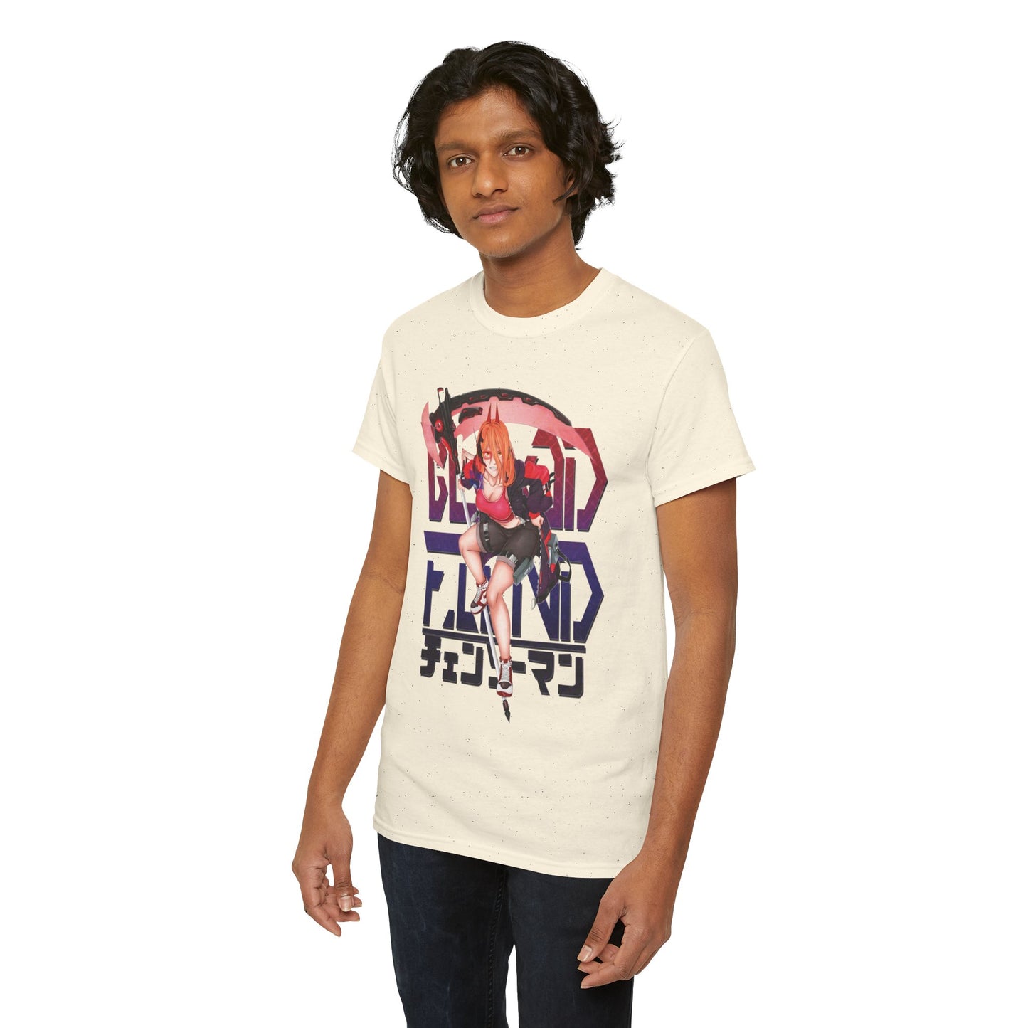 Blood Fiend Power III Unisex Heavy Cotton T-Shirt | Chainsaw Man Anime Tee