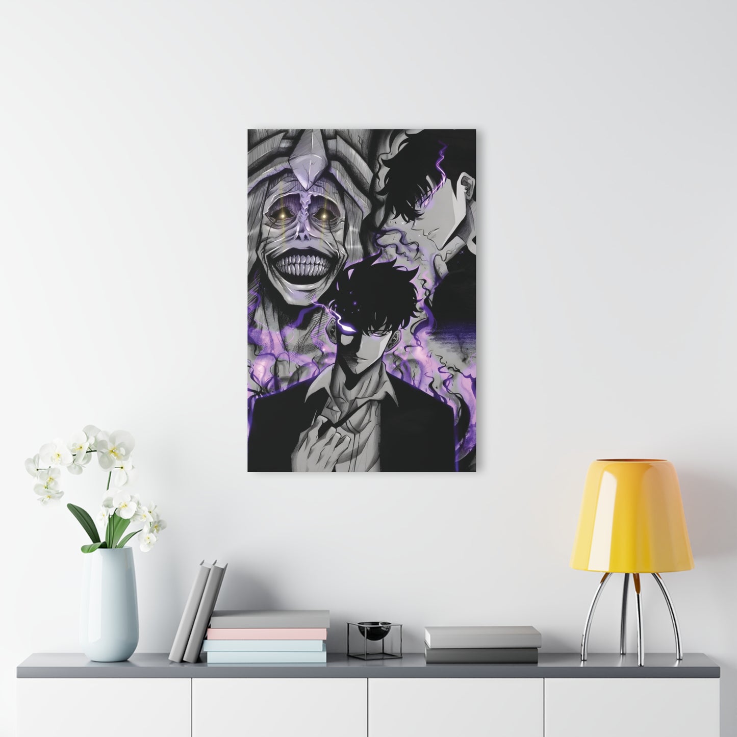 Solo Leveling Shadow Monarch Acrylic Print